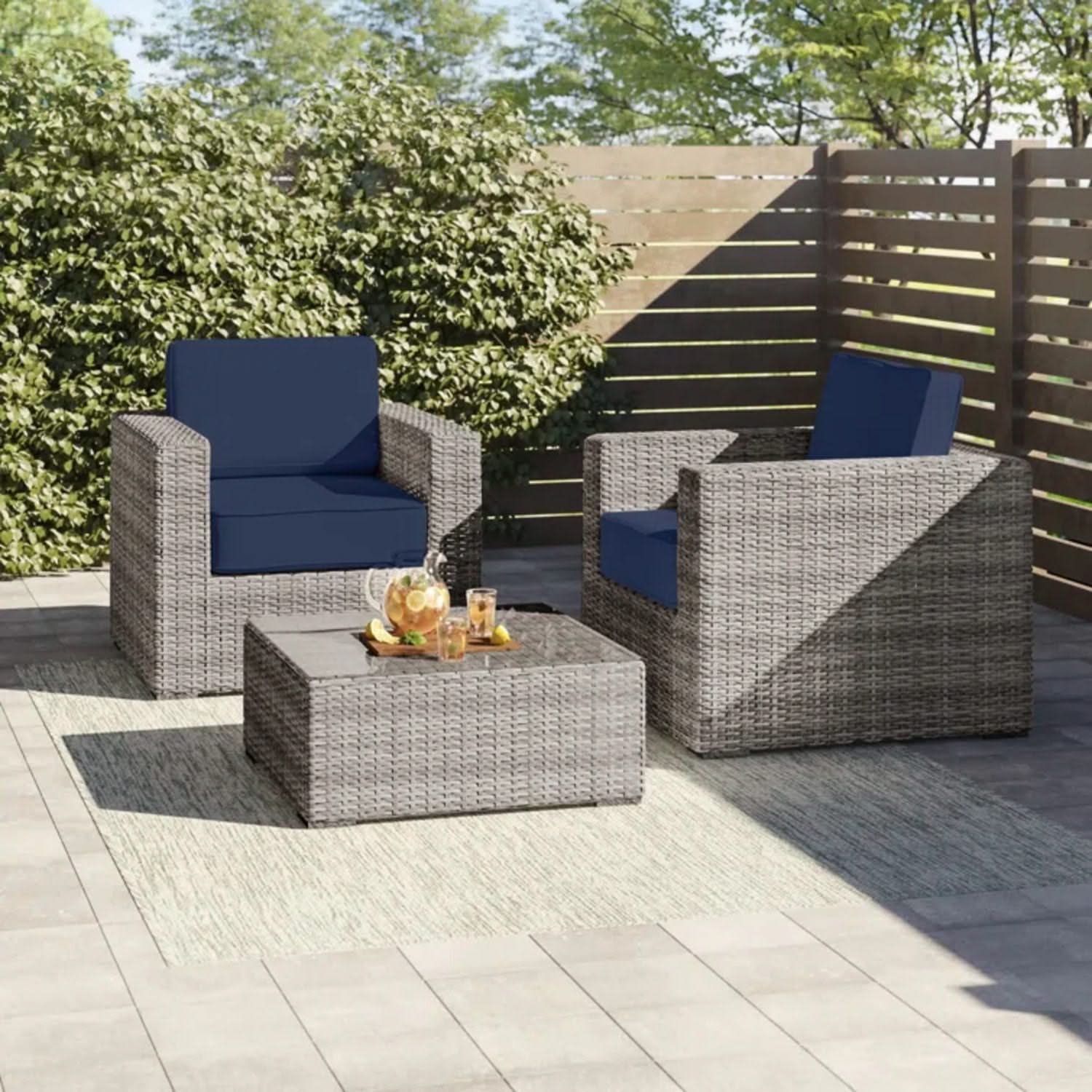 2 Person Seating Set With Cushions - Image 6