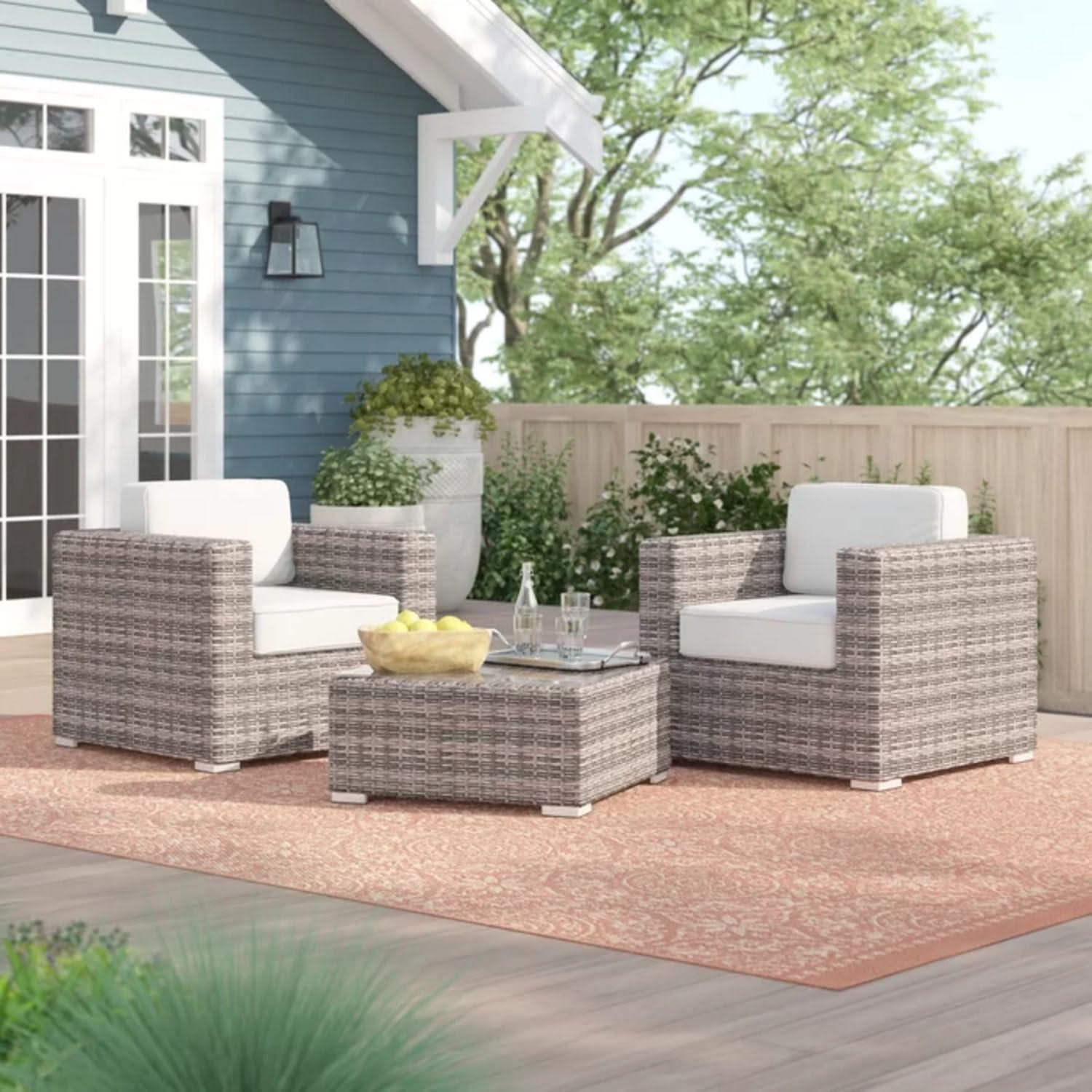 2 Person Seating Set With Cushions - Image 7