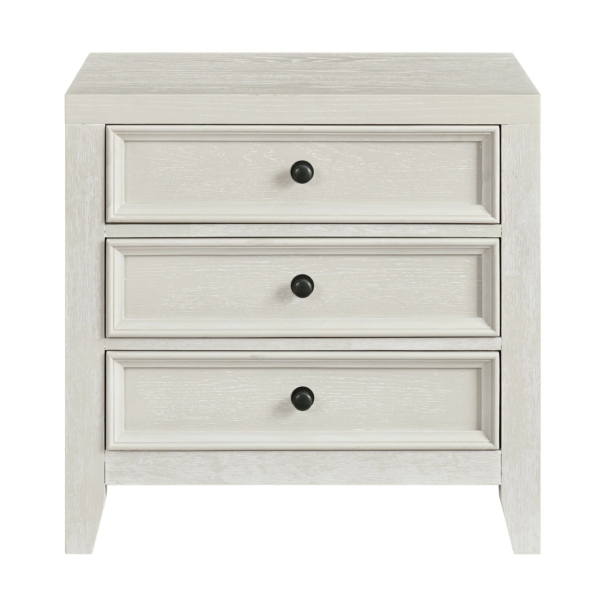 3 Drawer Nightstand With USB Charging Port - Image 2