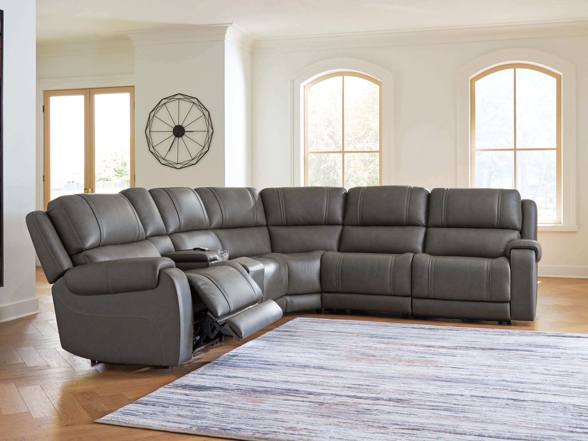 5Z - Pittson - Power Reclining Sectional - Image 9