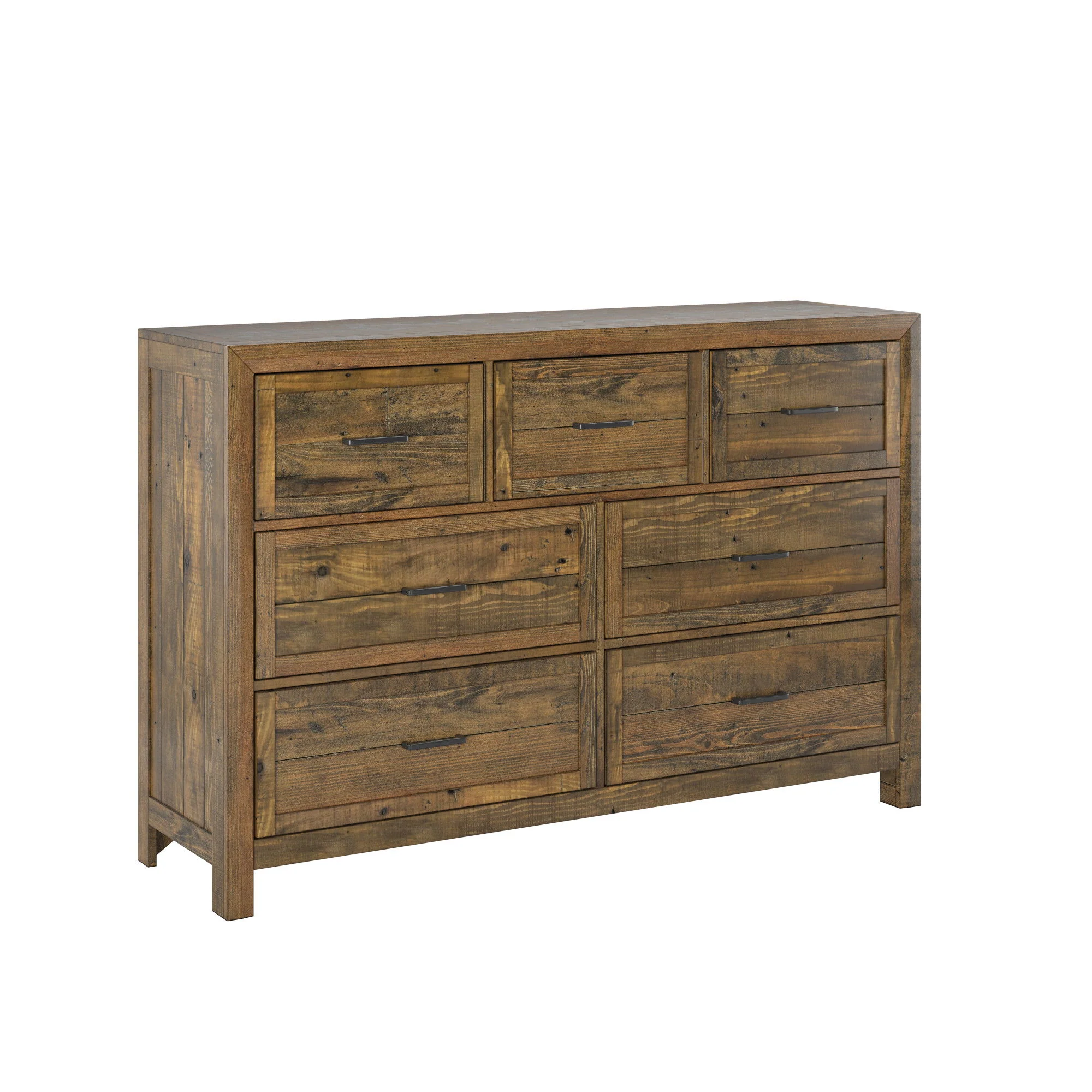 7 Drawer Dresser - Brown - Image 3