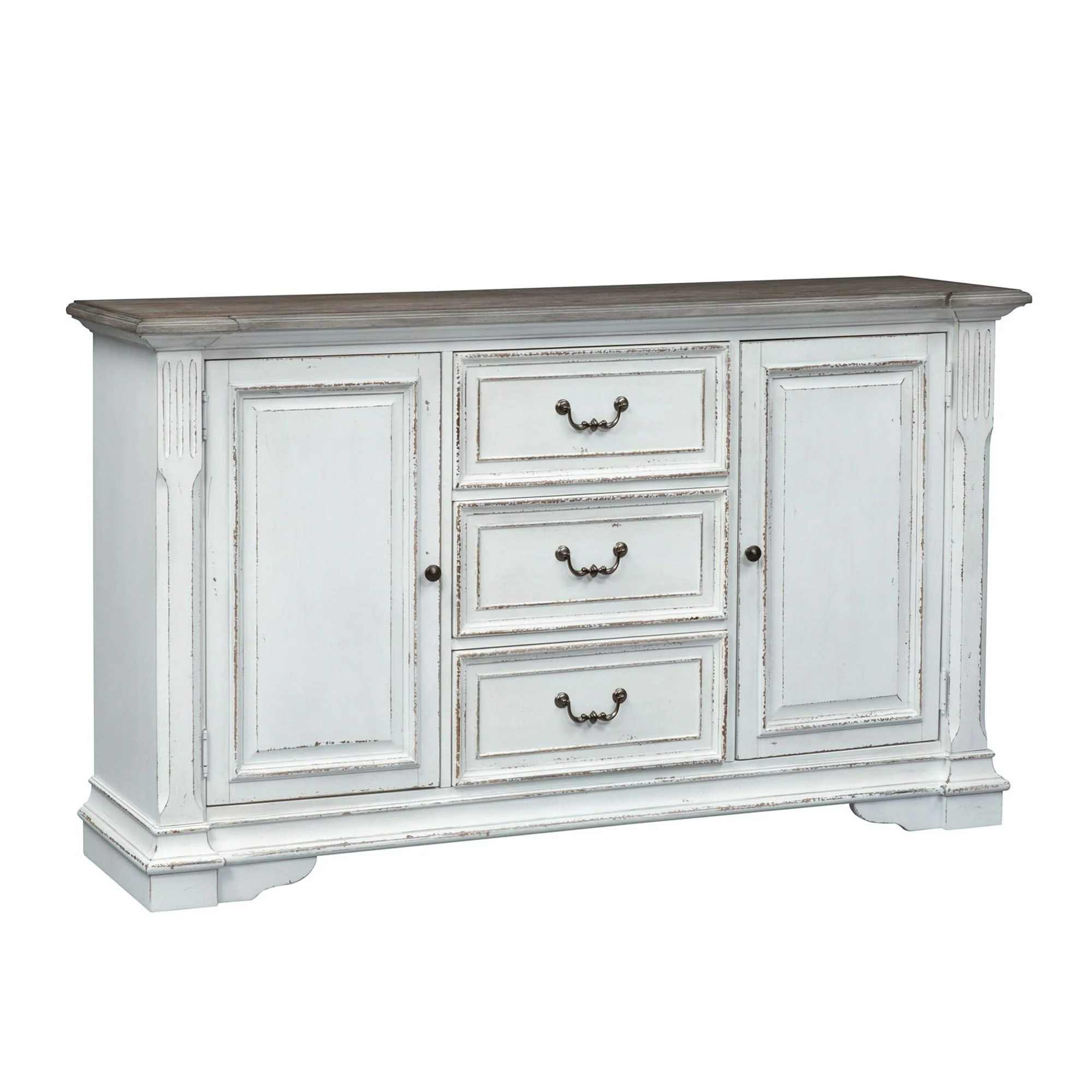 Abbey Park - Buffet - Antique White - Image 4