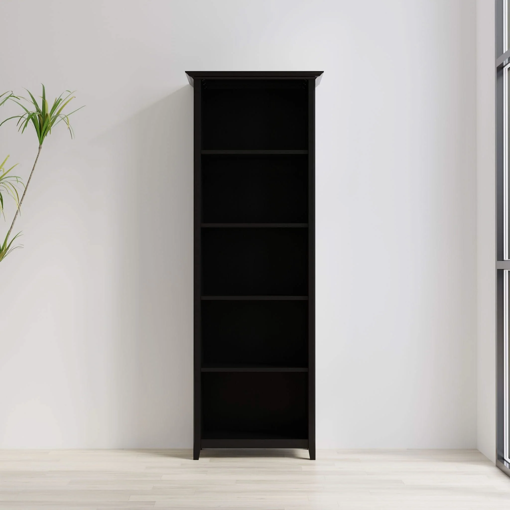 Acadian - 5 Shelf Bookcase, Handcrafted - Image 4