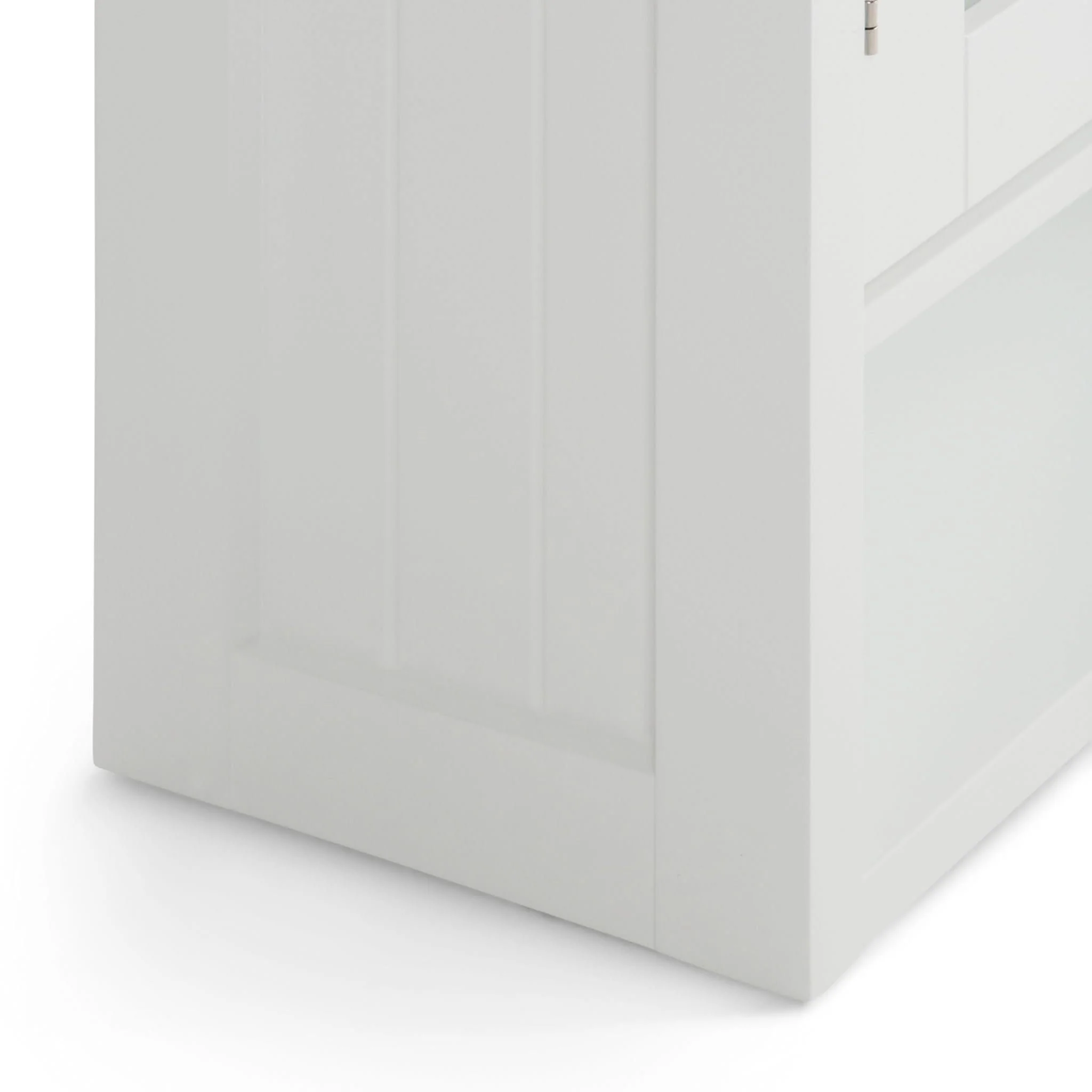Acadian - Double Door Wall Cabinet - Pure White - Image 3