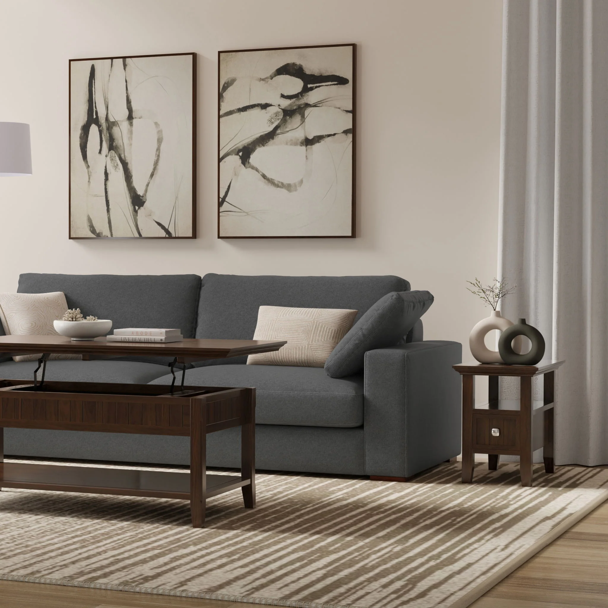 Acadian - End Table With Drawer - Image 8