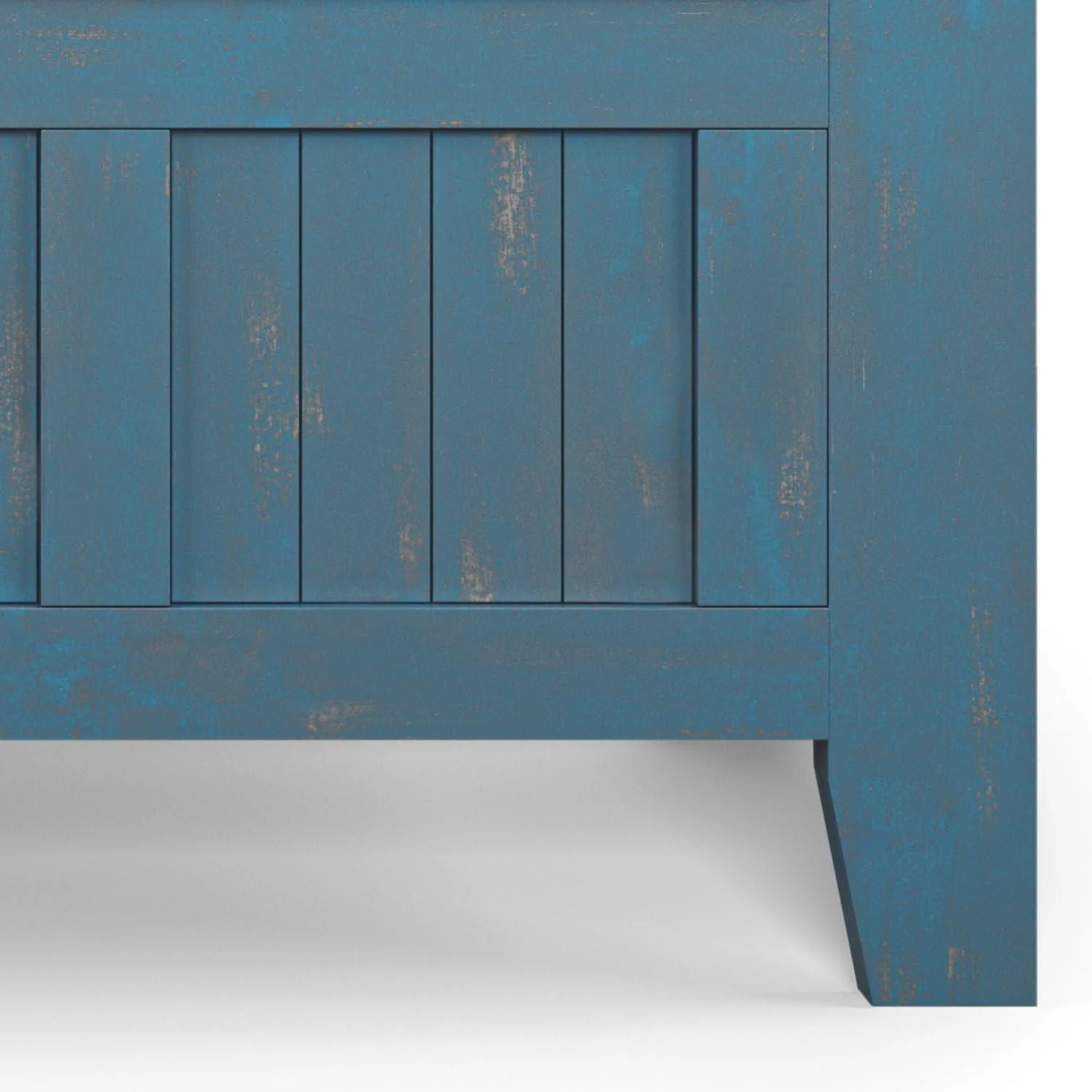 Acadian - Entryway Storage Bench, Handcrafted - Image 13