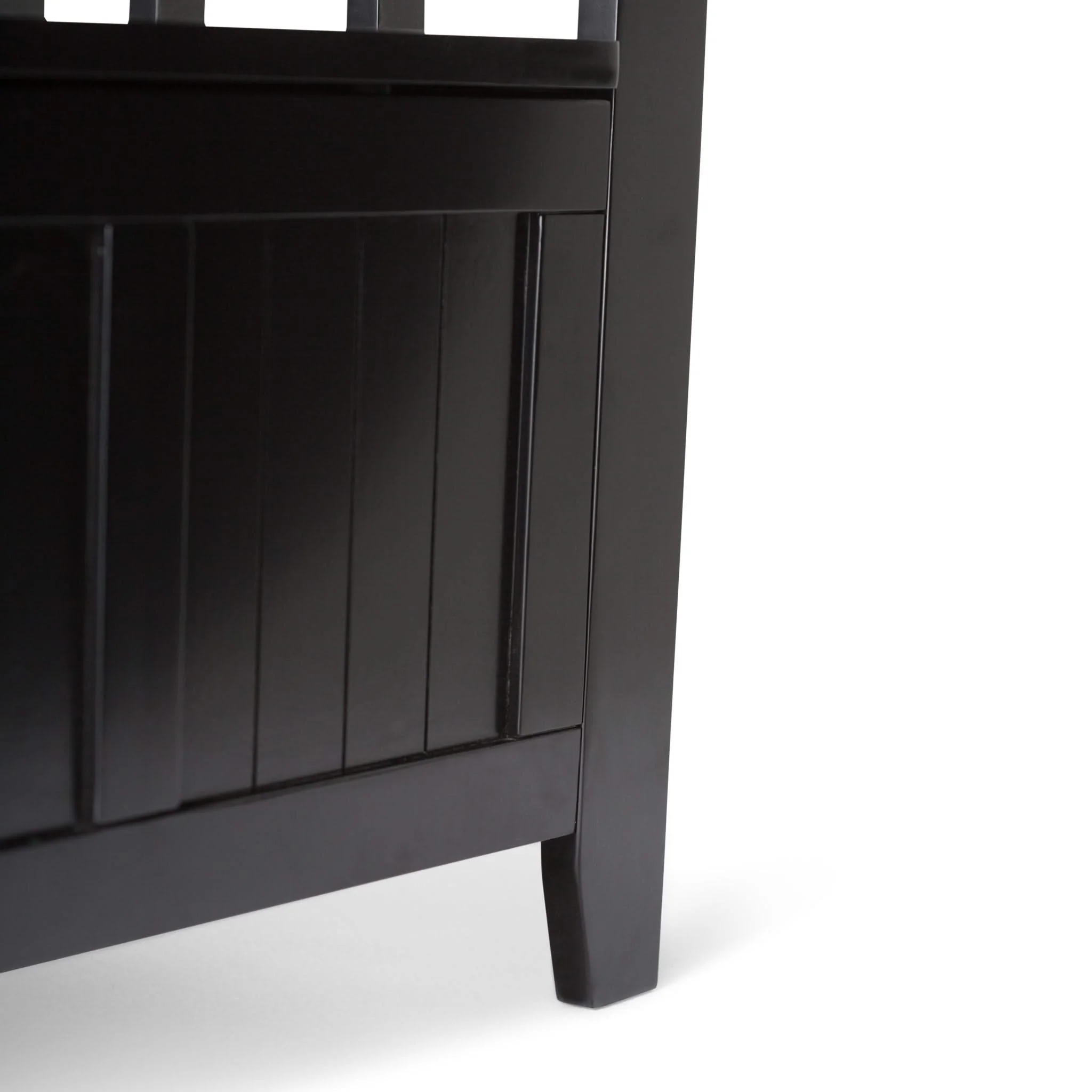 Acadian - Entryway Storage Bench, Handcrafted - Image 19
