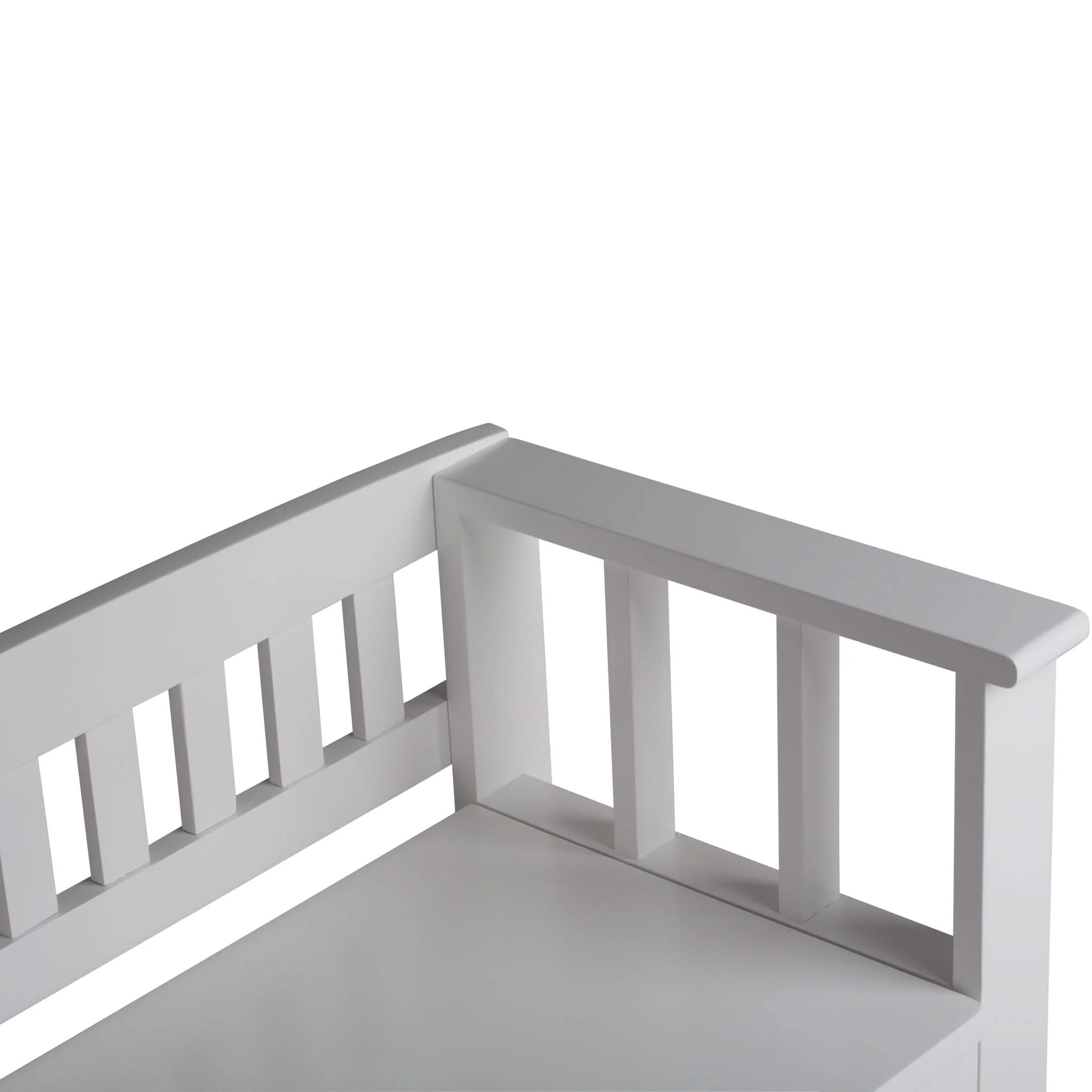 Acadian - Entryway Storage Bench, Handcrafted - Image 21