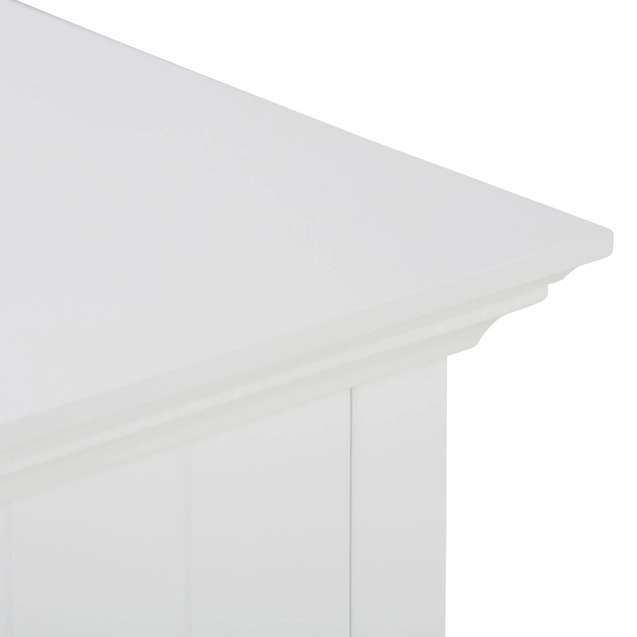 Acadian - 4 Drawer Floor Storage Cabinet - Pure White - Image 4
