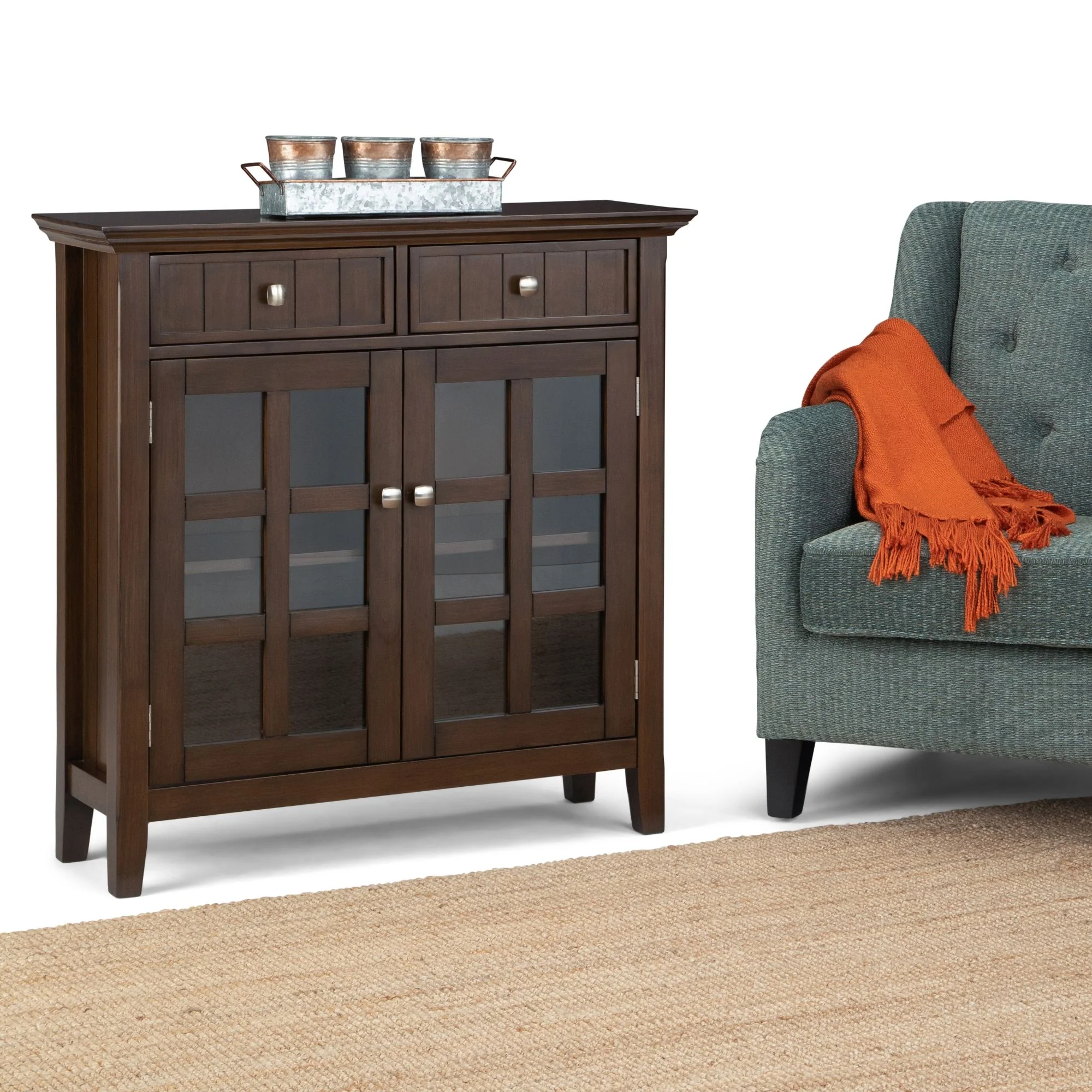 Acadian - Handcrafted Entryway Storage Cabinet - Image 15