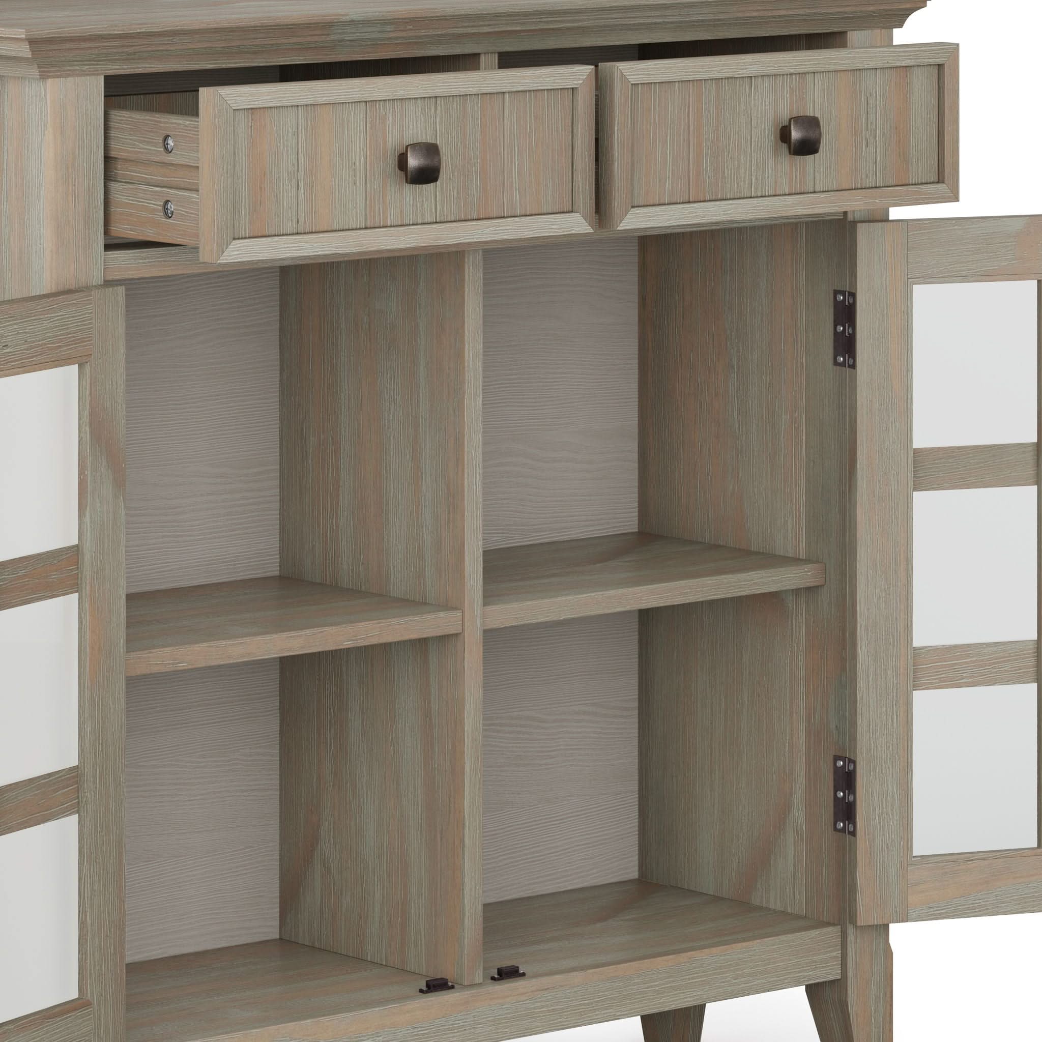 Acadian - Handcrafted Entryway Storage Cabinet - Image 24