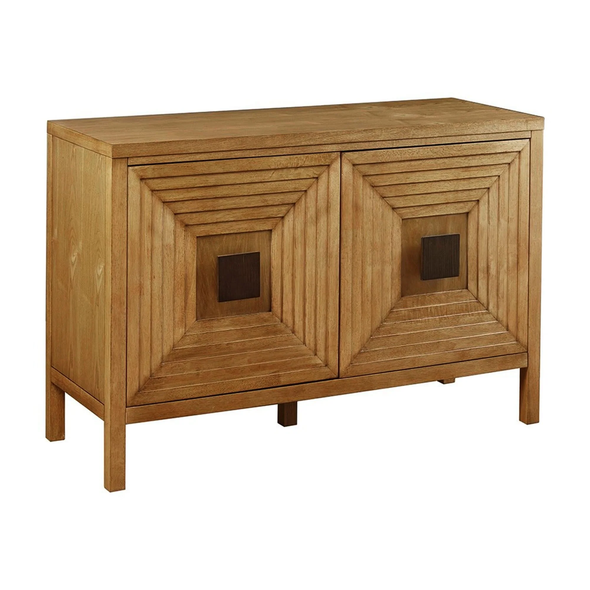 Accent Cabinet With Adjustable Shelves - Natural - Image 4