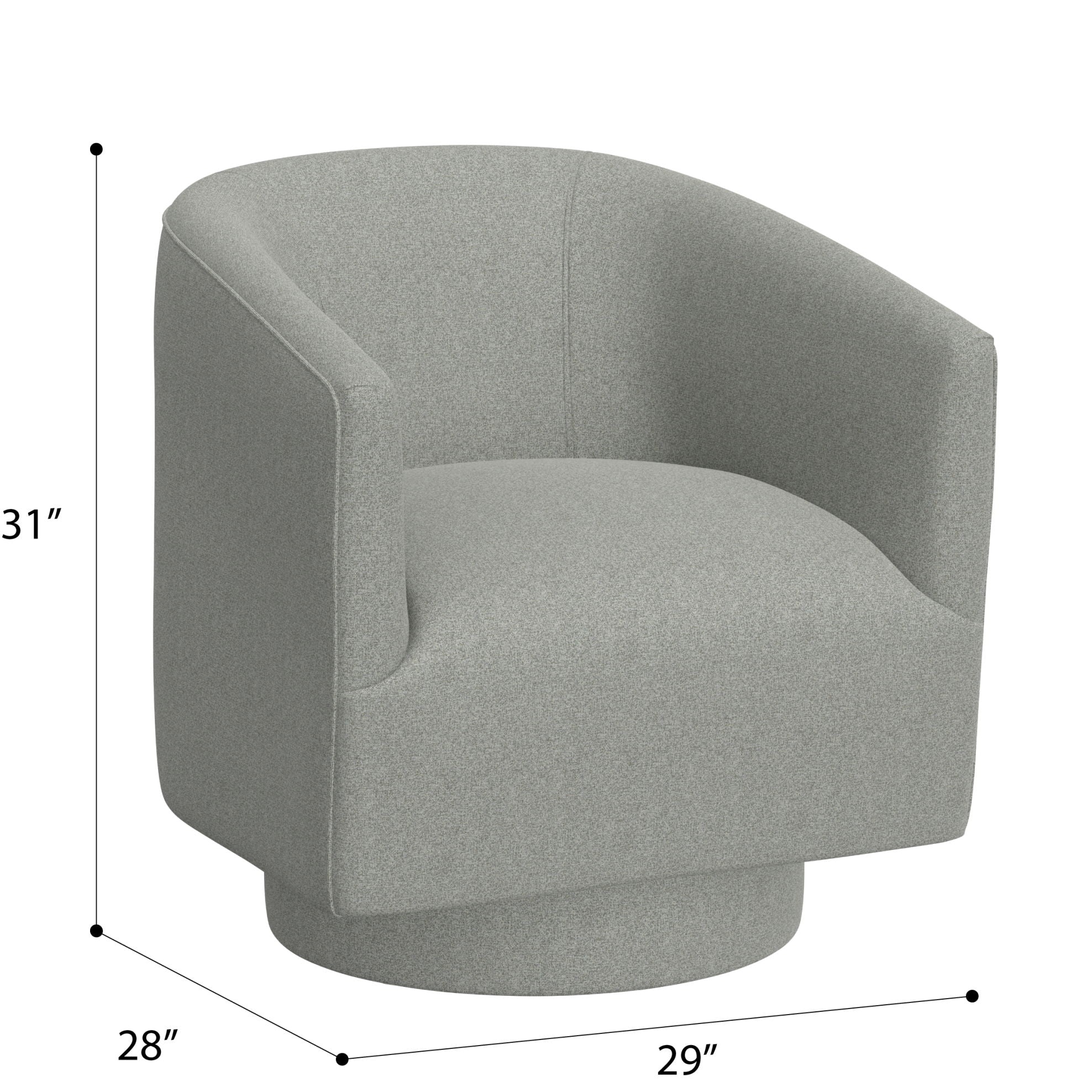 Accent Chair With Swivel Function - Image 15