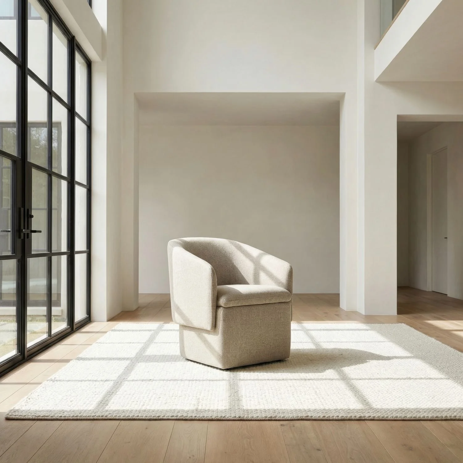 Accent Dining - Accent Storage Dining Chair With Casters - Image 3