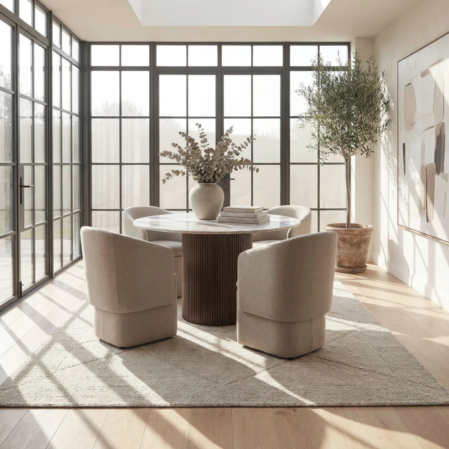 Accent Dining - Accent Storage Dining Chair With Casters - Image 7