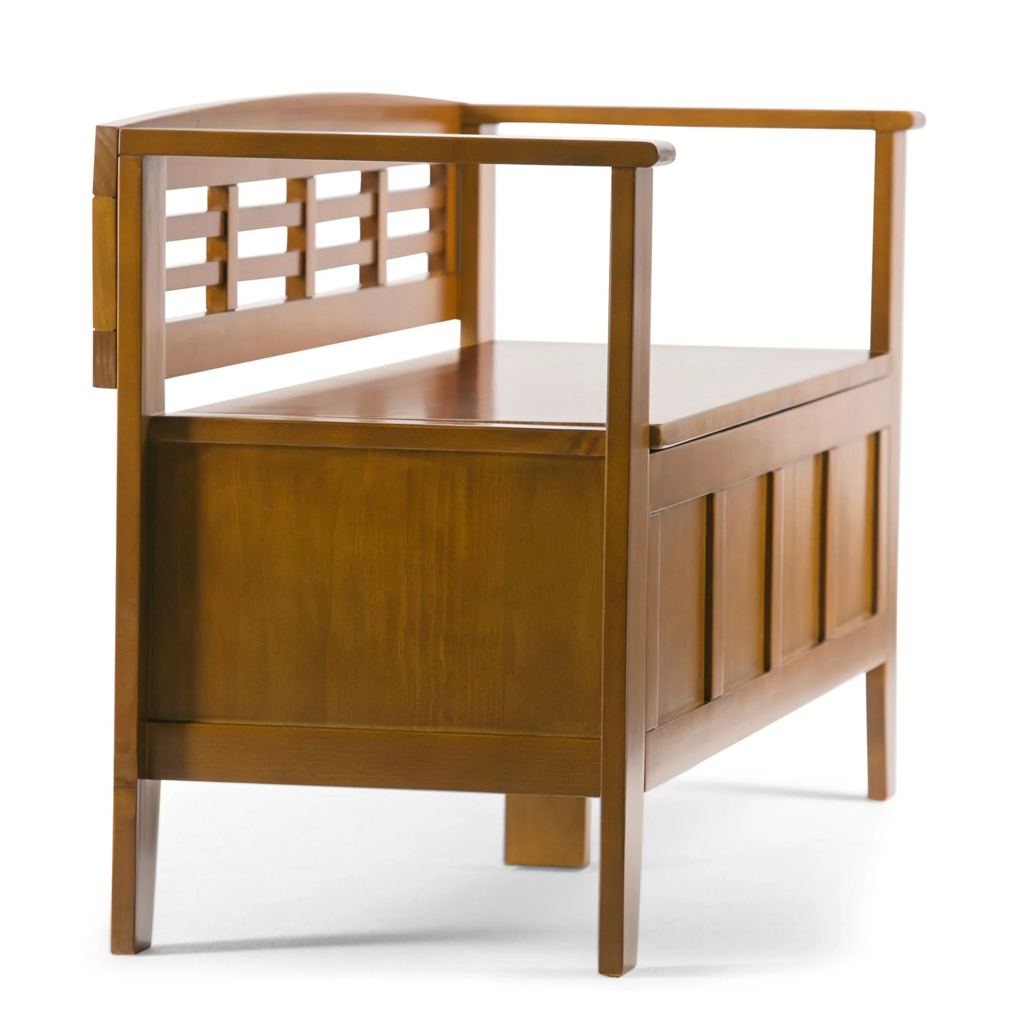 Adams - Entryway Storage Bench Handcrafted - Image 11