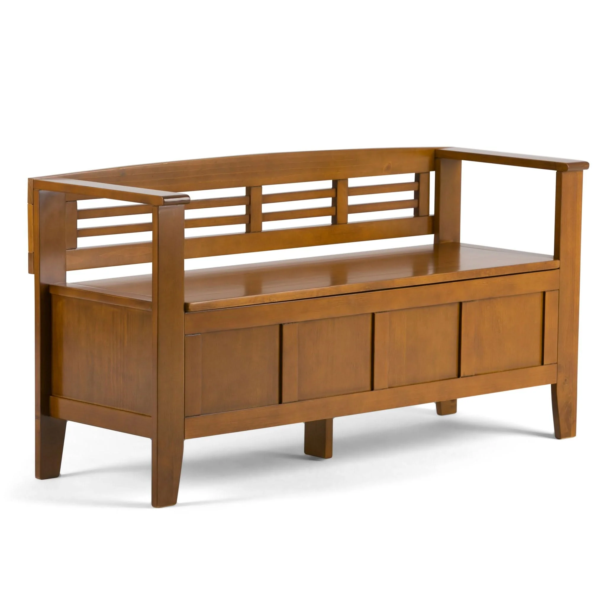 Adams - Entryway Storage Bench Handcrafted - Image 3