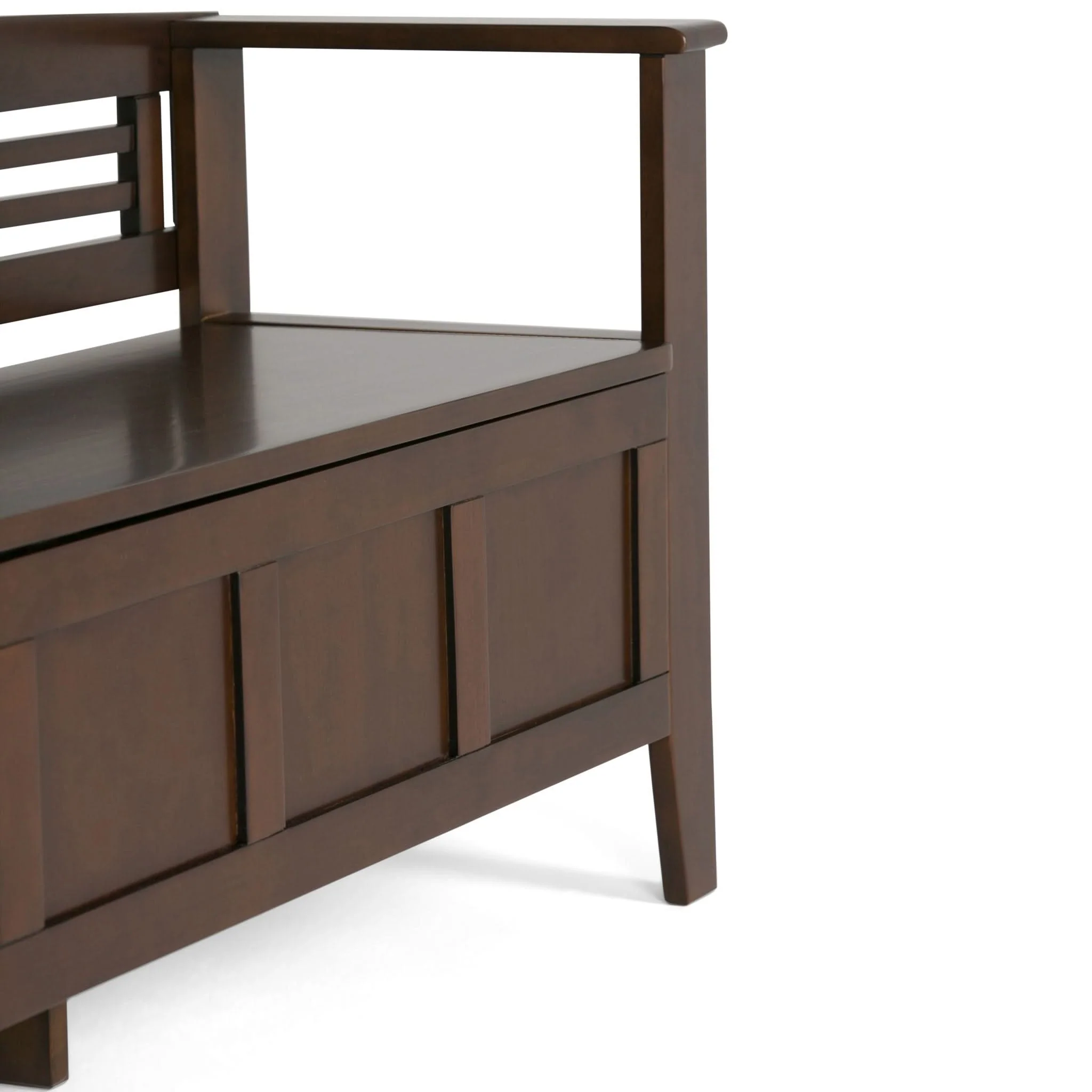 Adams - Entryway Storage Bench Handcrafted - Image 7