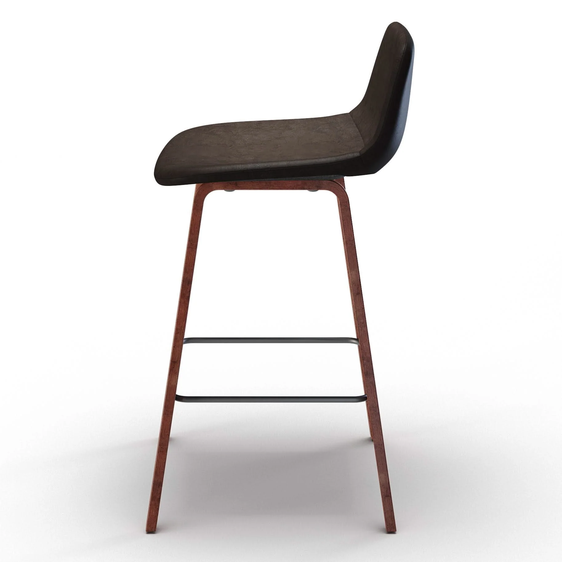 Addy - Counter Stool (Set of 2) - Distressed Brown - Image 2