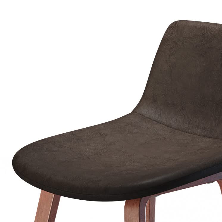 Addy - Counter Stool (Set of 2) - Distressed Brown - Image 4