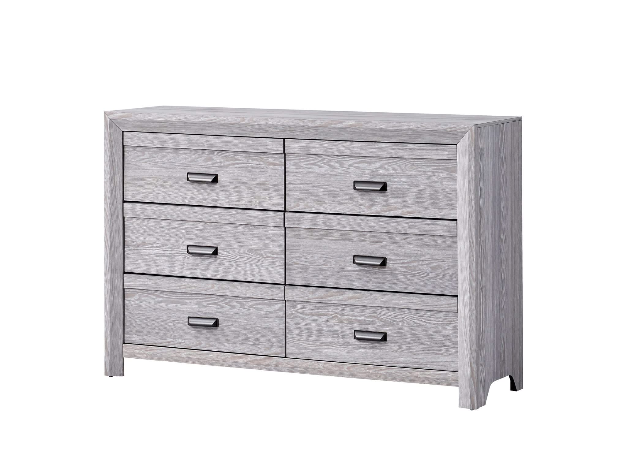 Adelaide - King 5 Piece Bedroom Set - Drift Wood - Image 4