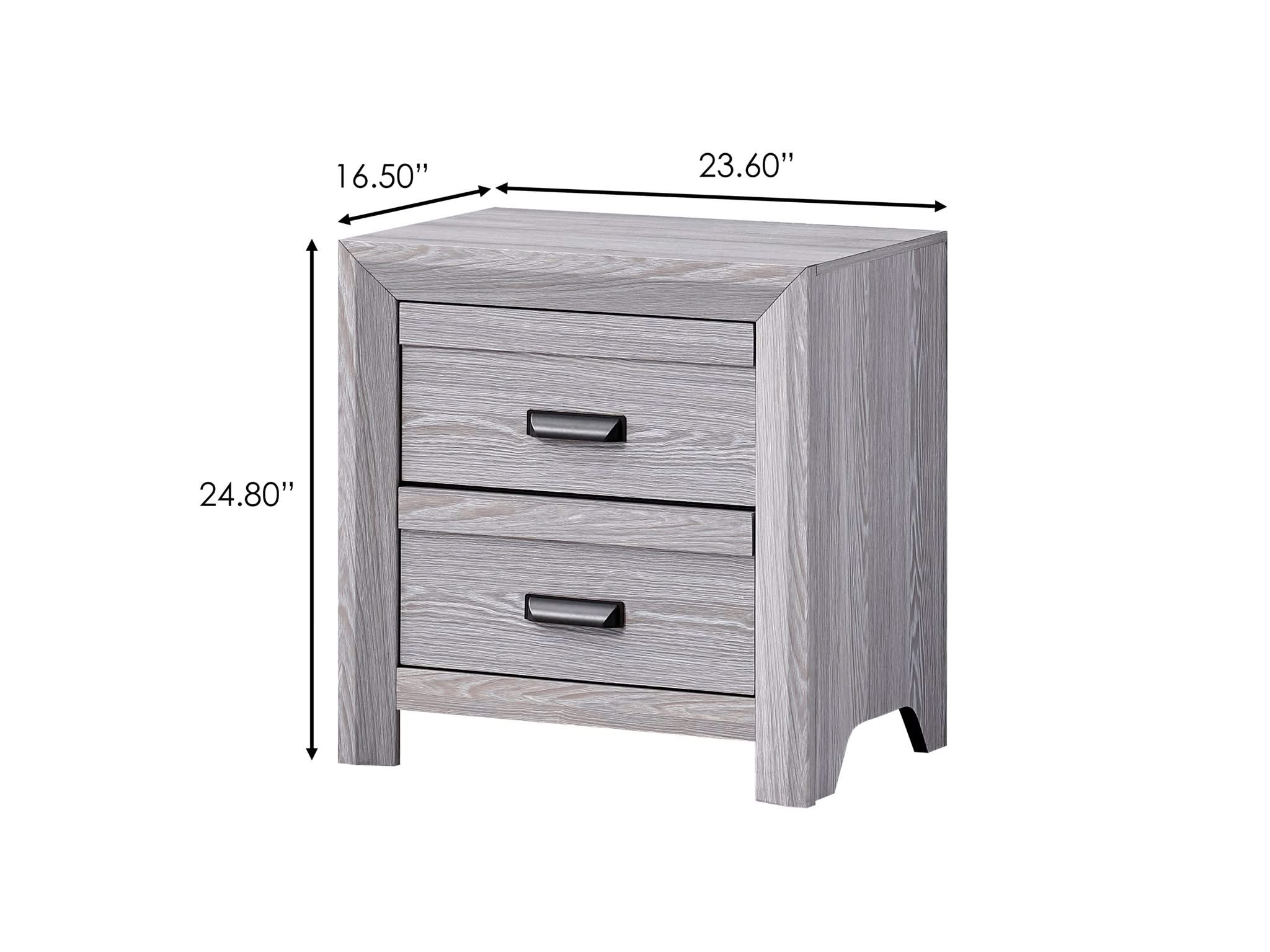 Adelaide - Nightstand - Drift Wood - Image 3