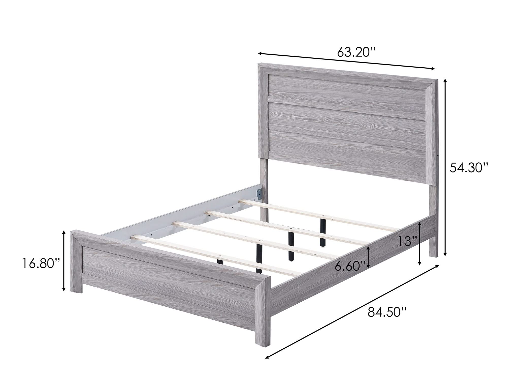 Adelaide - Queen Bed - Drift Wood - Image 3
