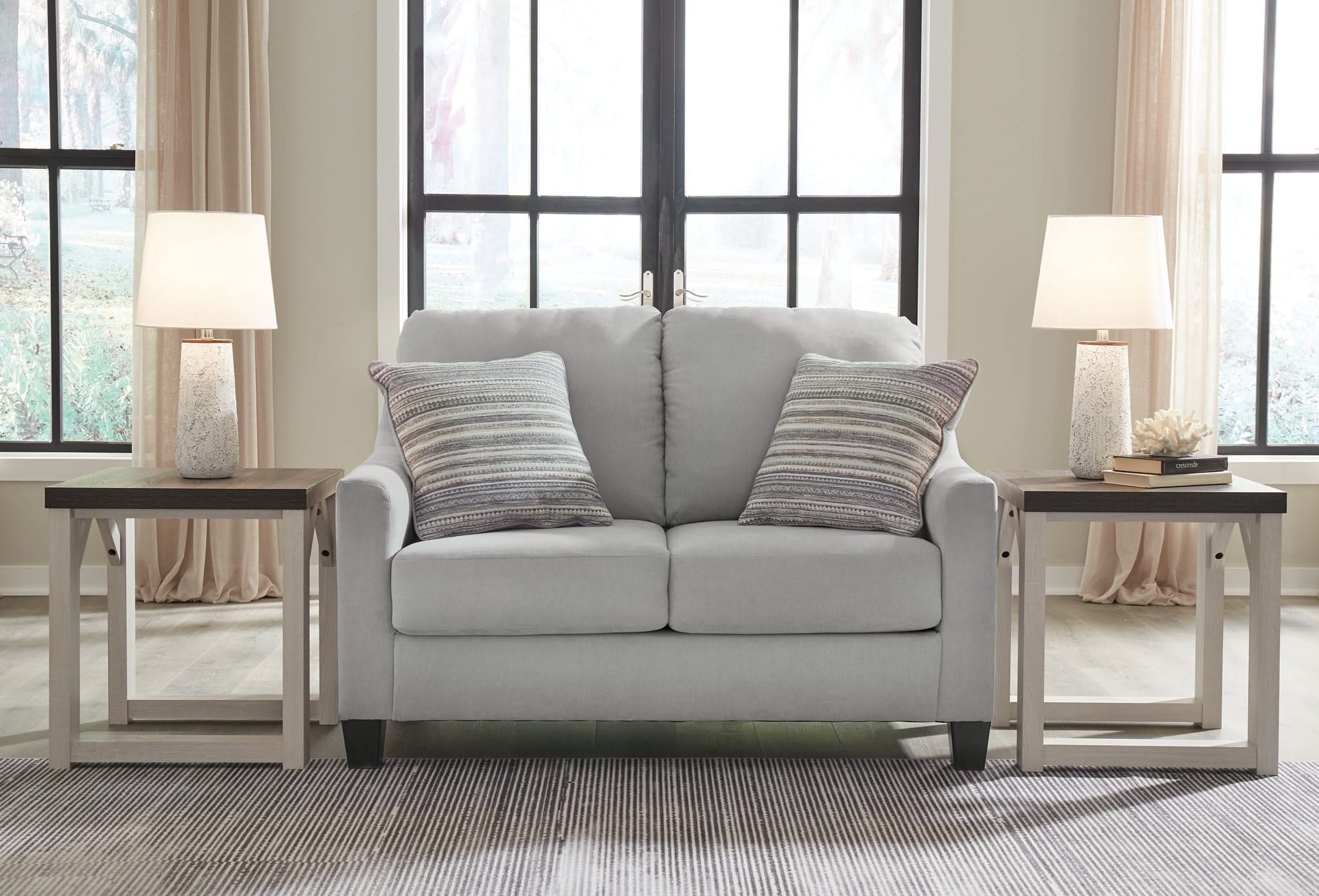 Adlai - Loveseat - Shadow - Image 3