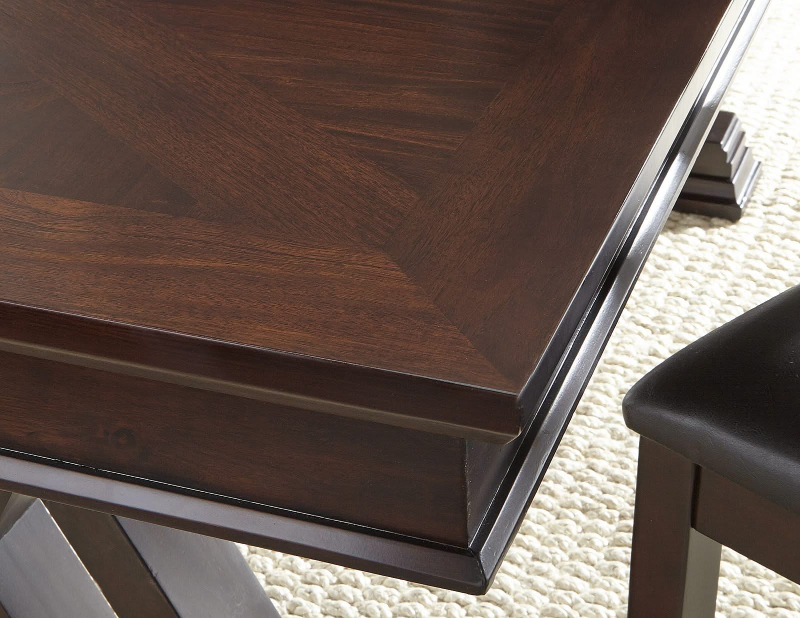 Adrian - Dining Table - Dark Brown - Image 3