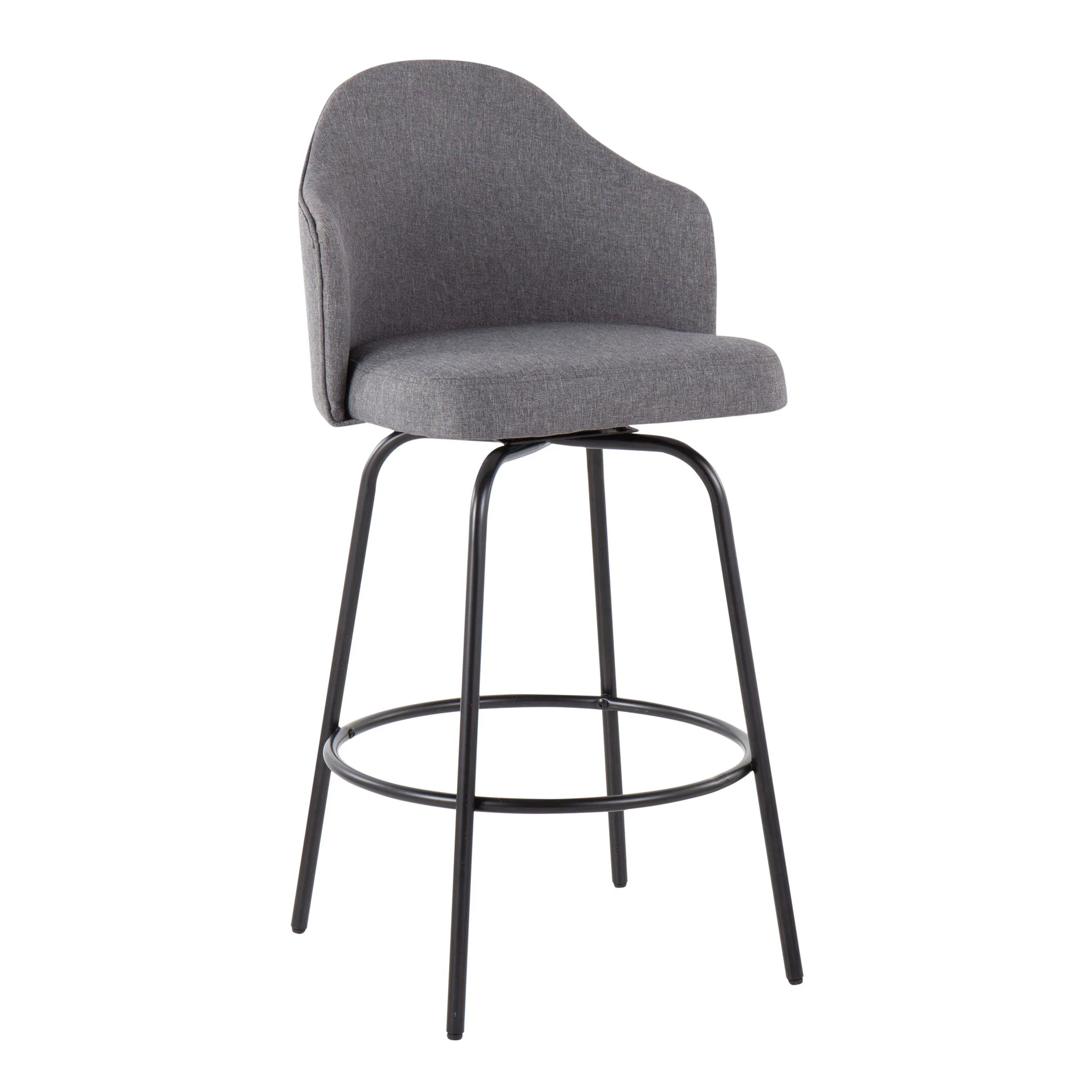 Ahoy - Contemporary Fixed Height Counter Stool (Set of 2) - Image 12