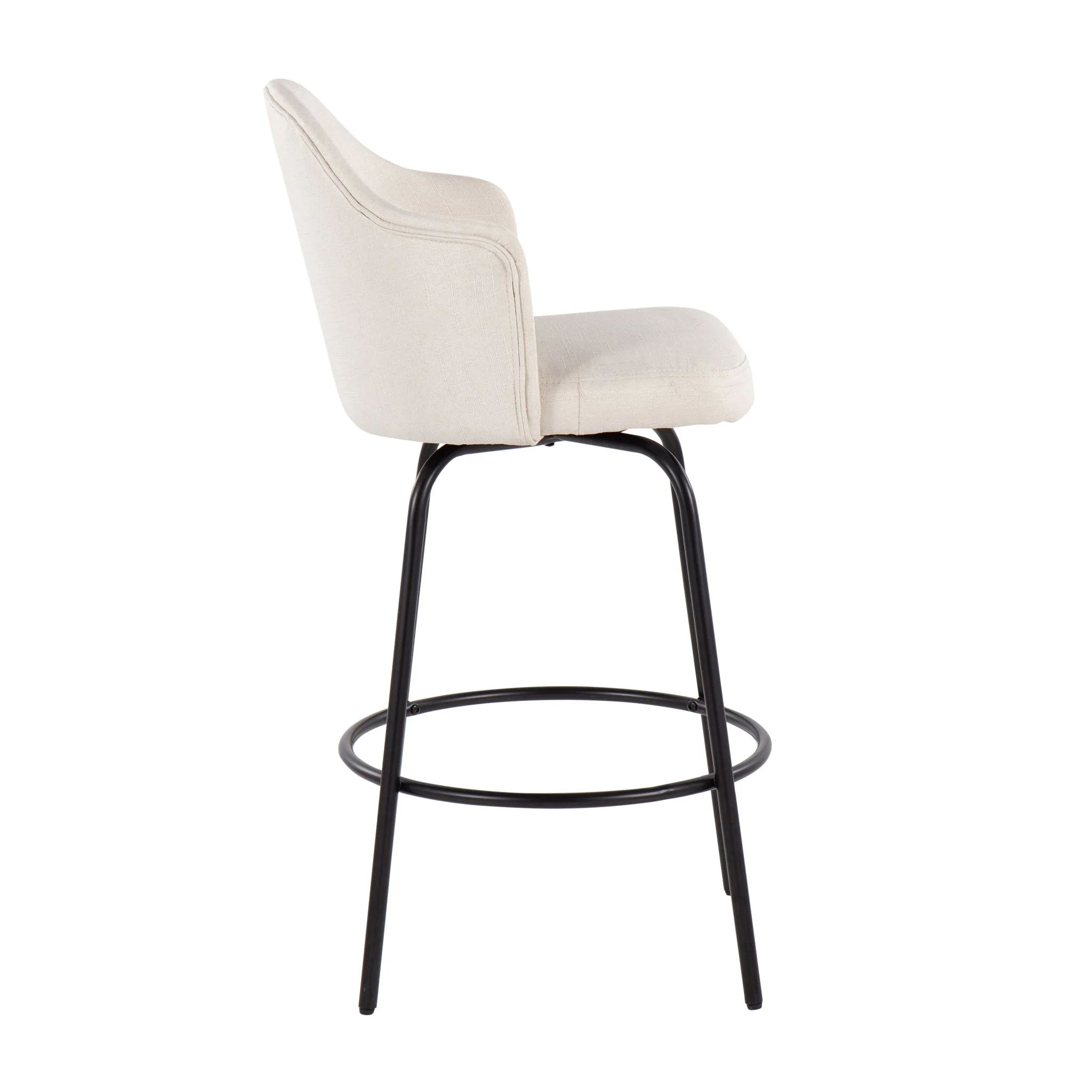 Ahoy - Contemporary Fixed Height Counter Stool (Set of 2) - Image 13