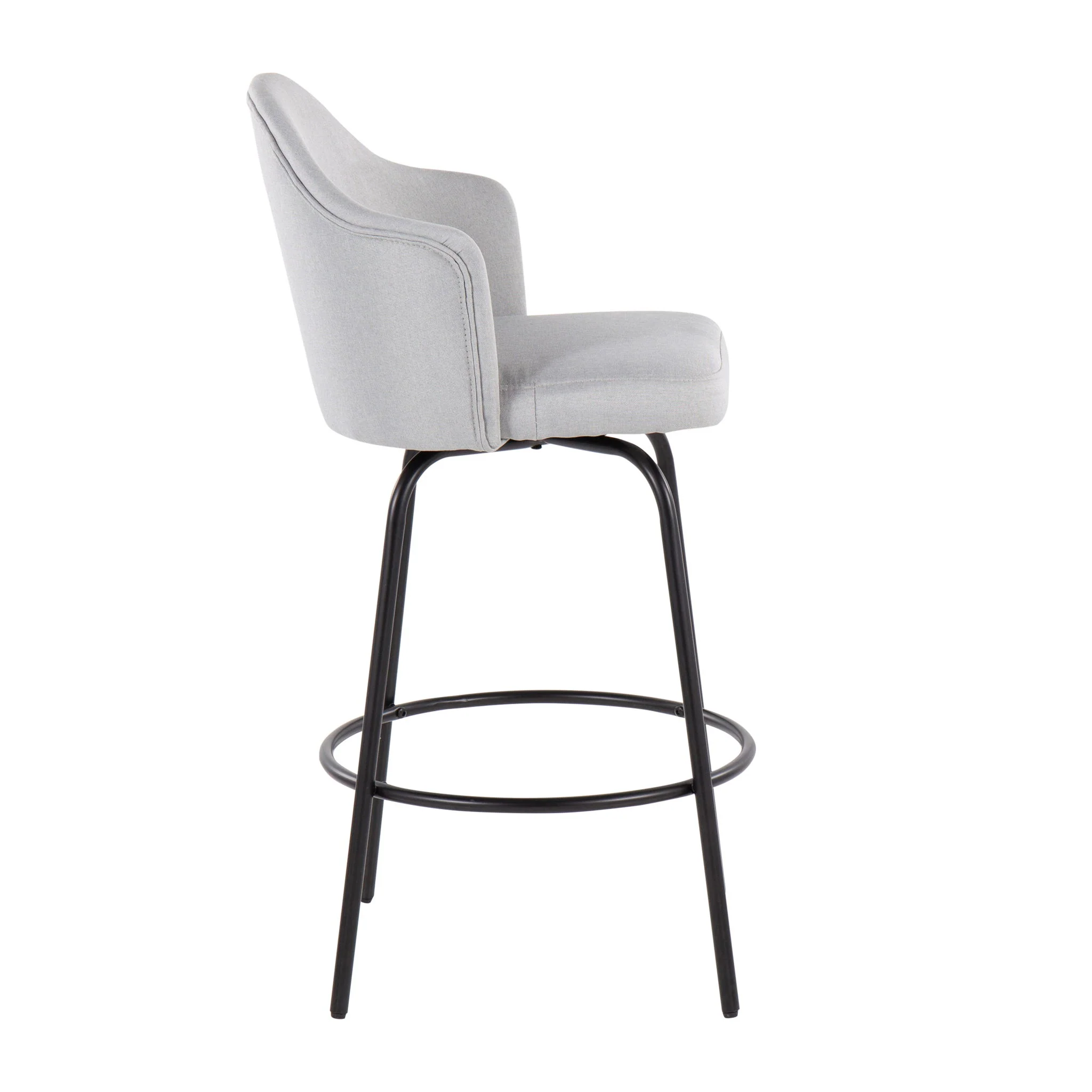 Ahoy - Contemporary Fixed Height Counter Stool (Set of 2) - Image 6