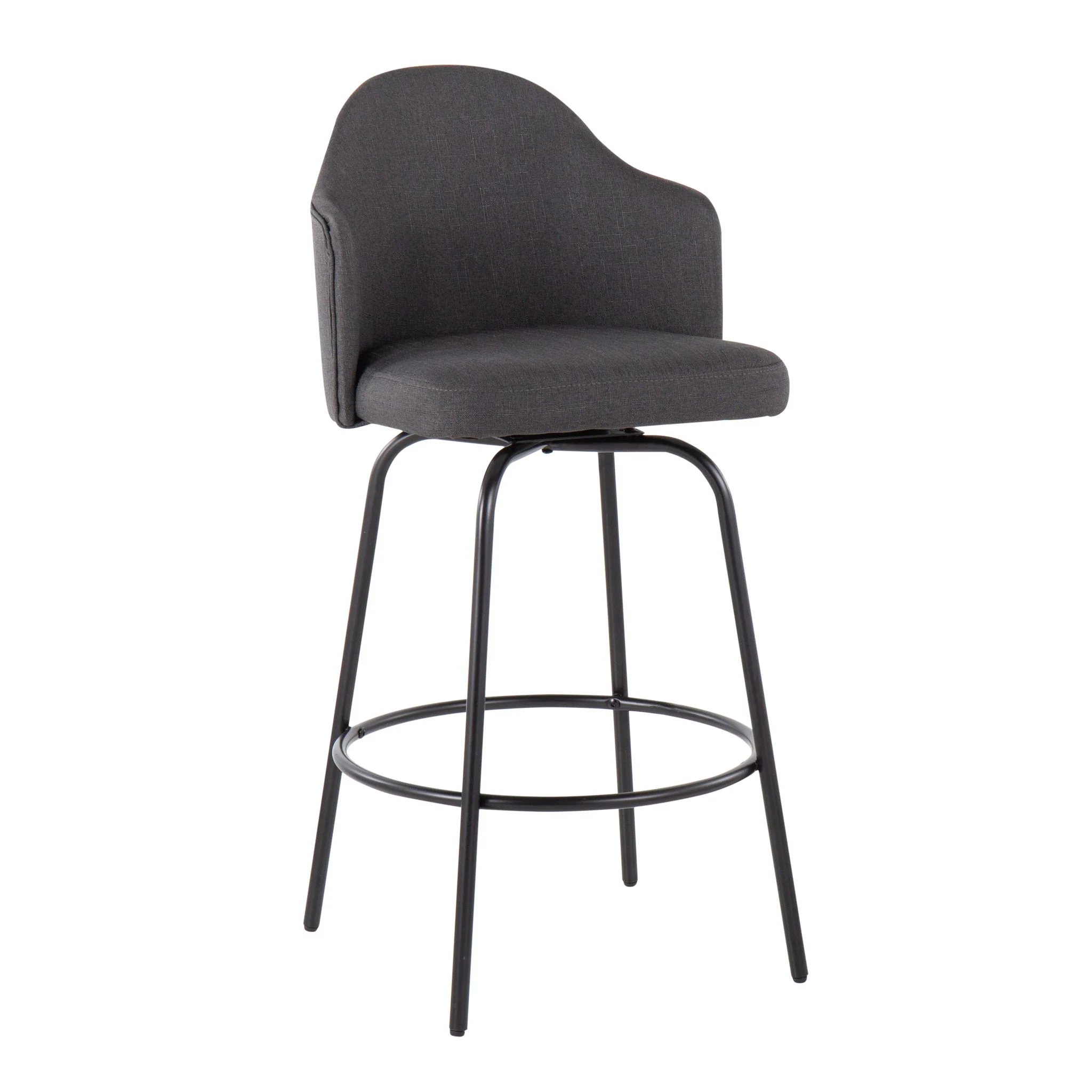 Ahoy - Contemporary Fixed Height Counter Stool (Set of 2) - Image 8