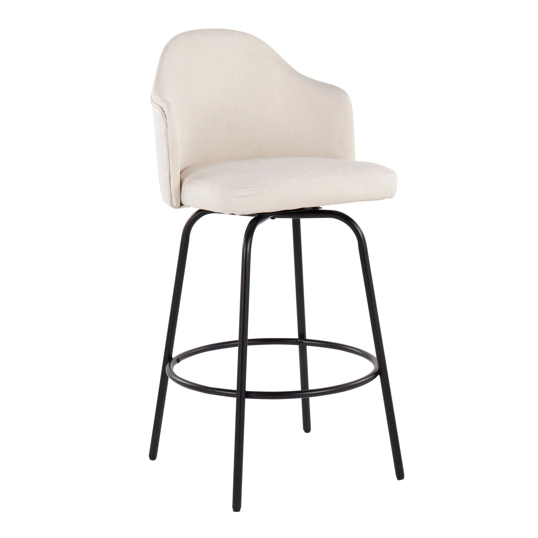 Ahoy - Contemporary Fixed Height Counter Stool (Set of 2) - Image 9