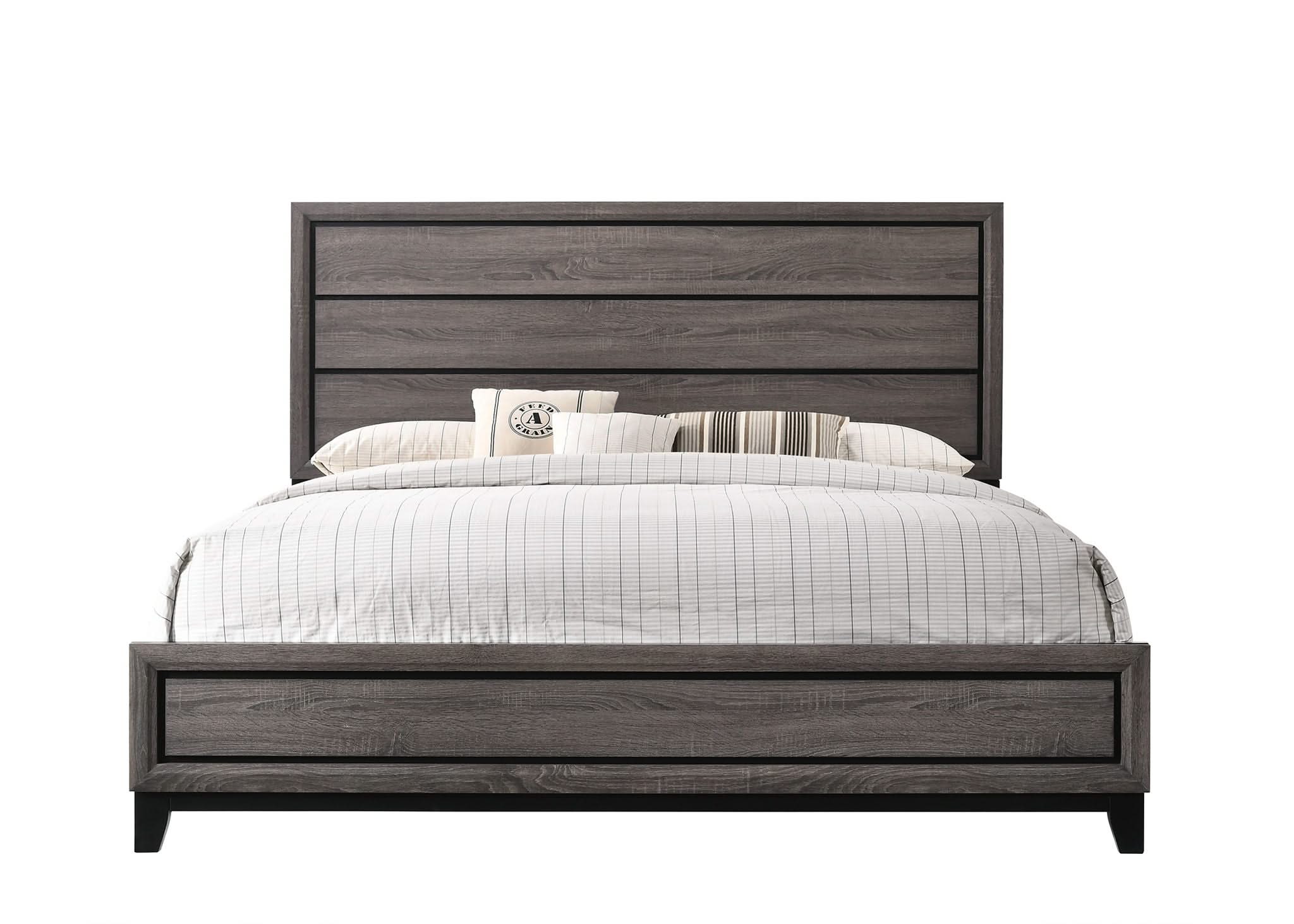 Akerson - California King Bed - Gray - Image 3
