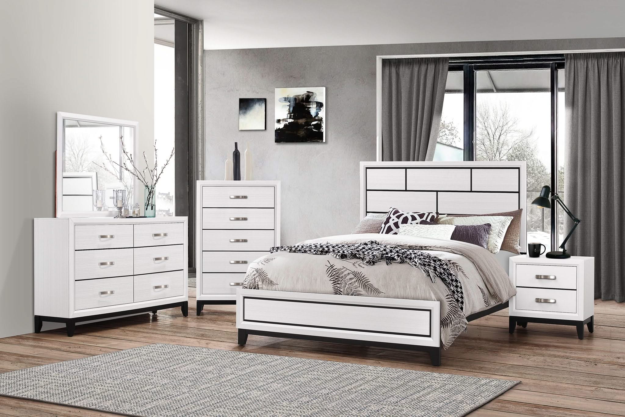 Akerson - California King Bed - White - Image 3