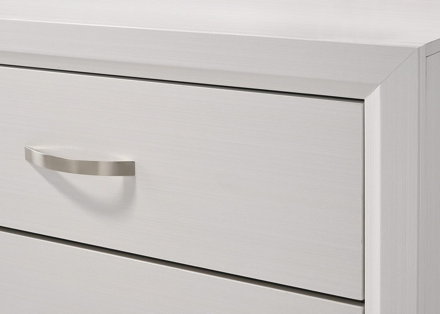Akerson - Twin 4 Piece Bedroom Set - White - Image 2