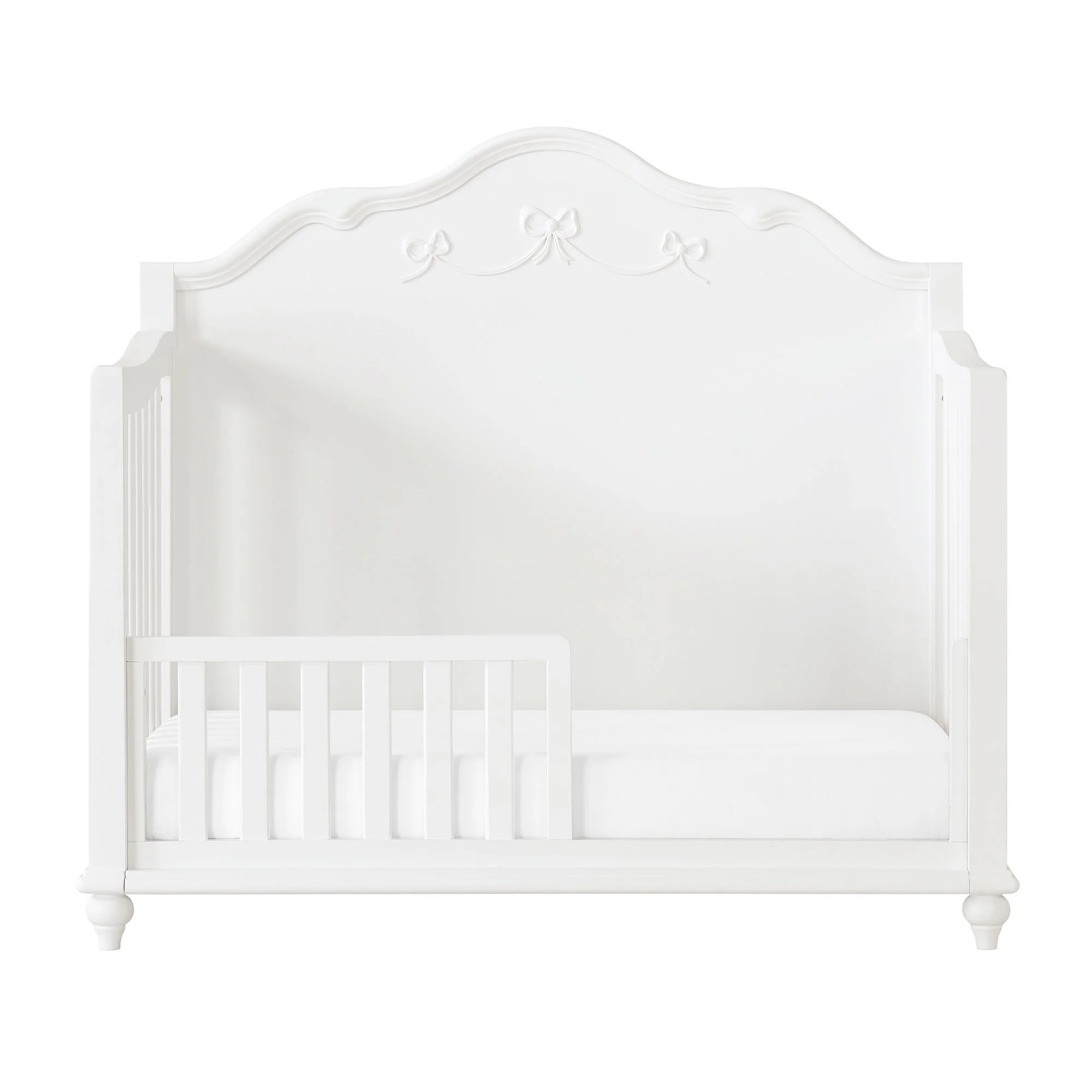 Alana - Crib With Guardrails - White - Image 2