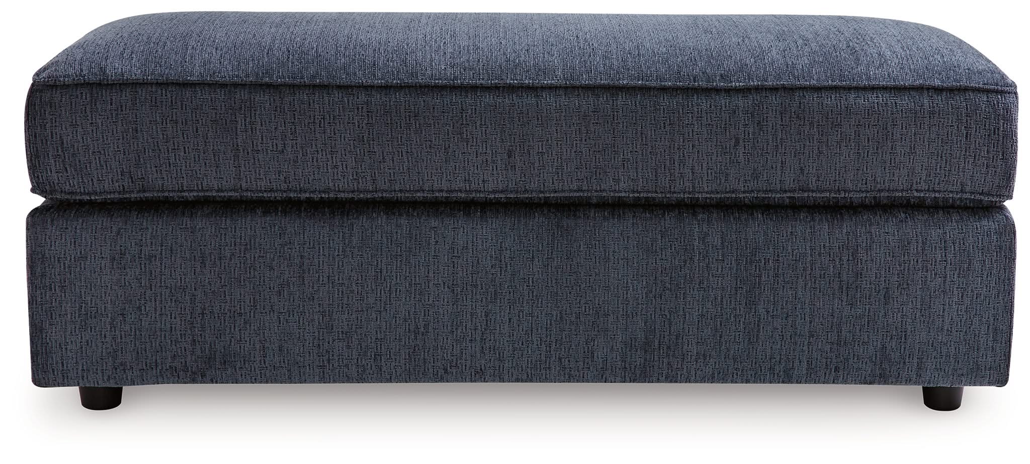 Albar Place - Oversized Accent Ottoman - Cobalt - Image 2
