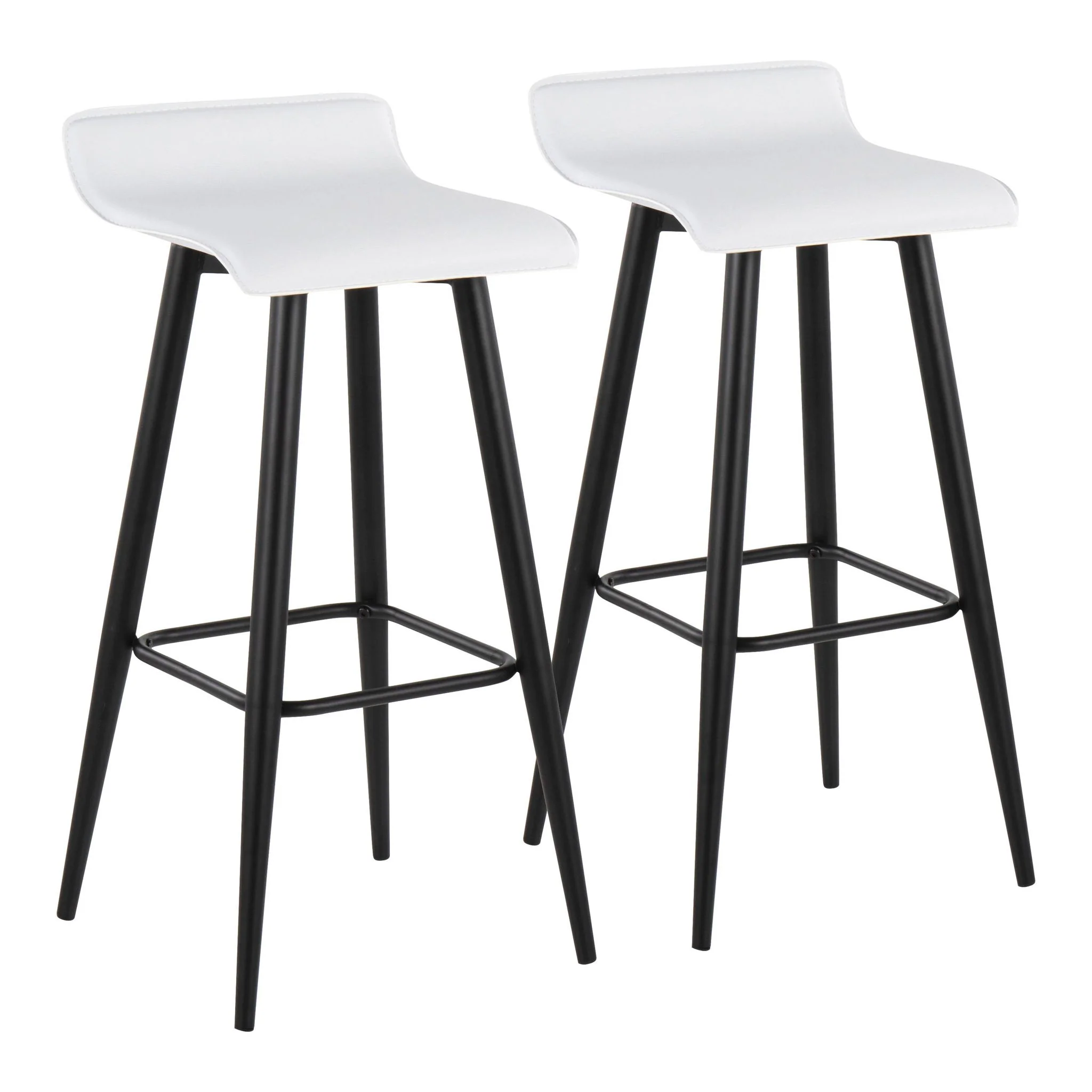 Ale - Contemporary Fixed Height Bar Stool (Set of 2) - Image 7