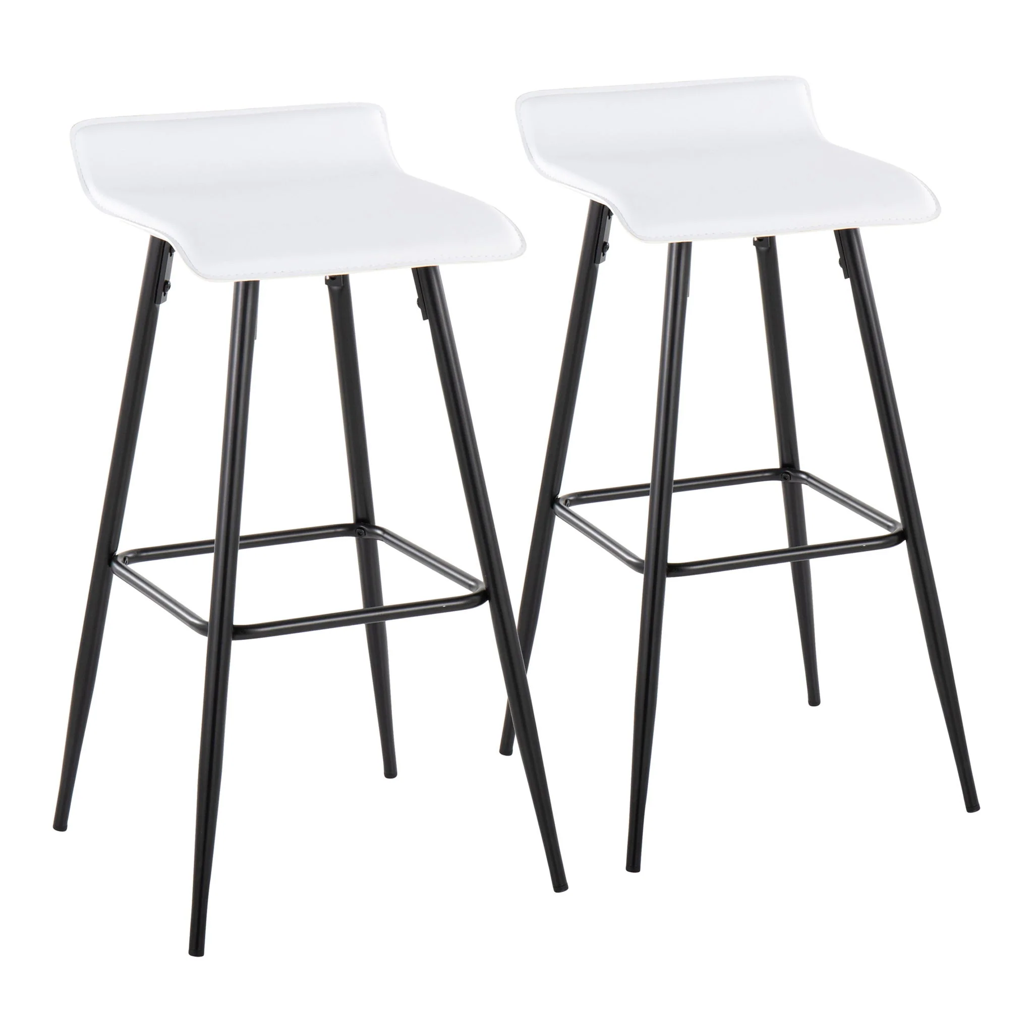 Ale - Contemporary Fixed-Height Bar Stool (Set of 2) - Image 5