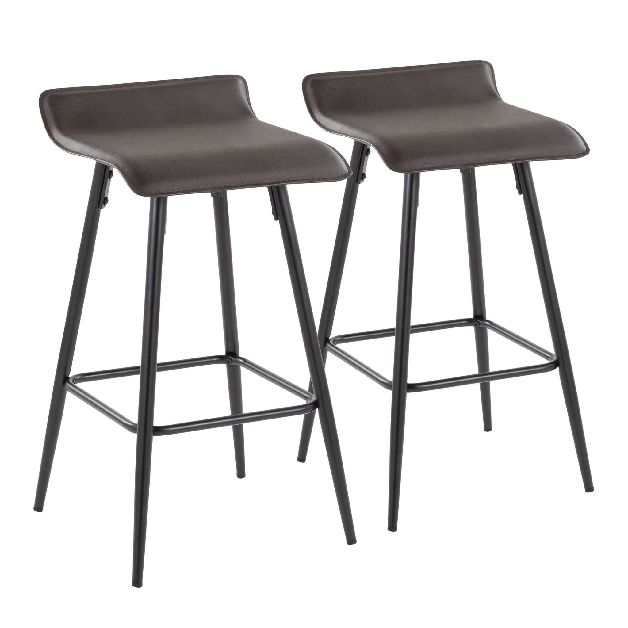 Ale - Contemporary Fixed Height Counter Stool (Set of 2) - Image 2
