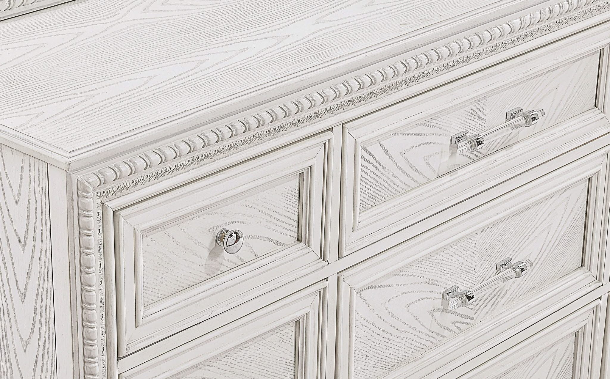 Alexandria - Bedroom Dresser - White - Image 2