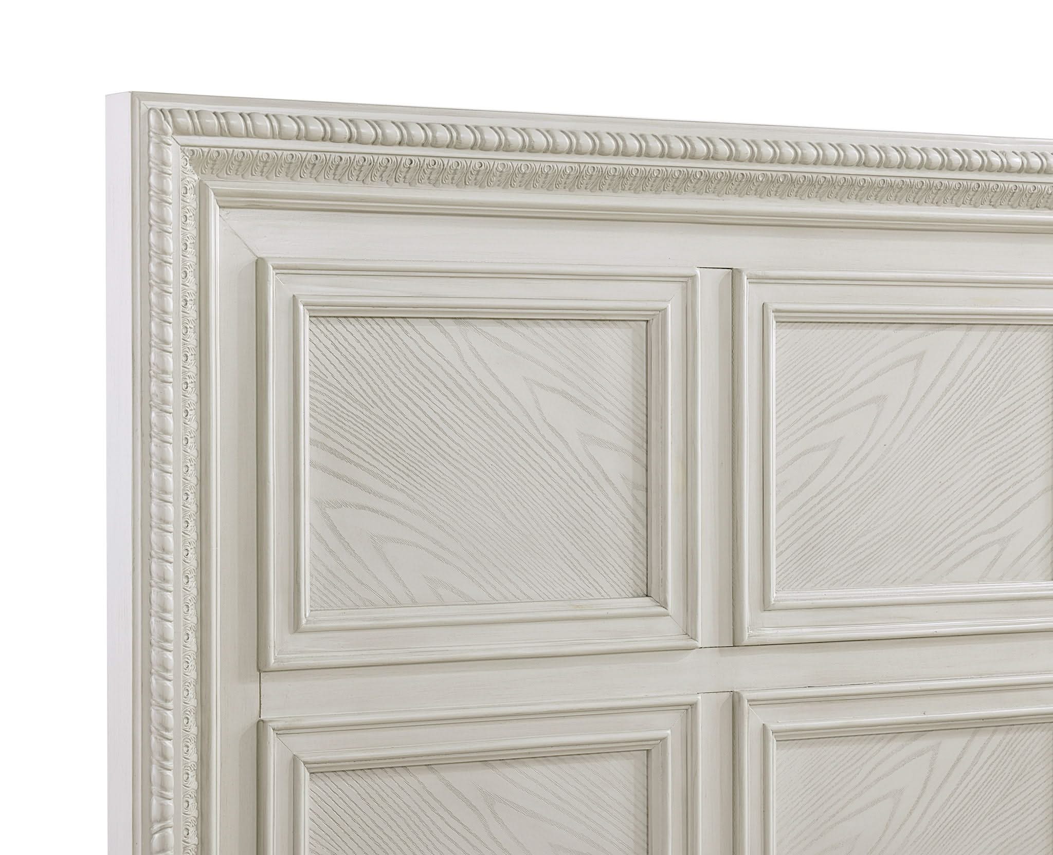 Alexandria - Queen 5 Piece Panel Bedroom Set - White - Image 2