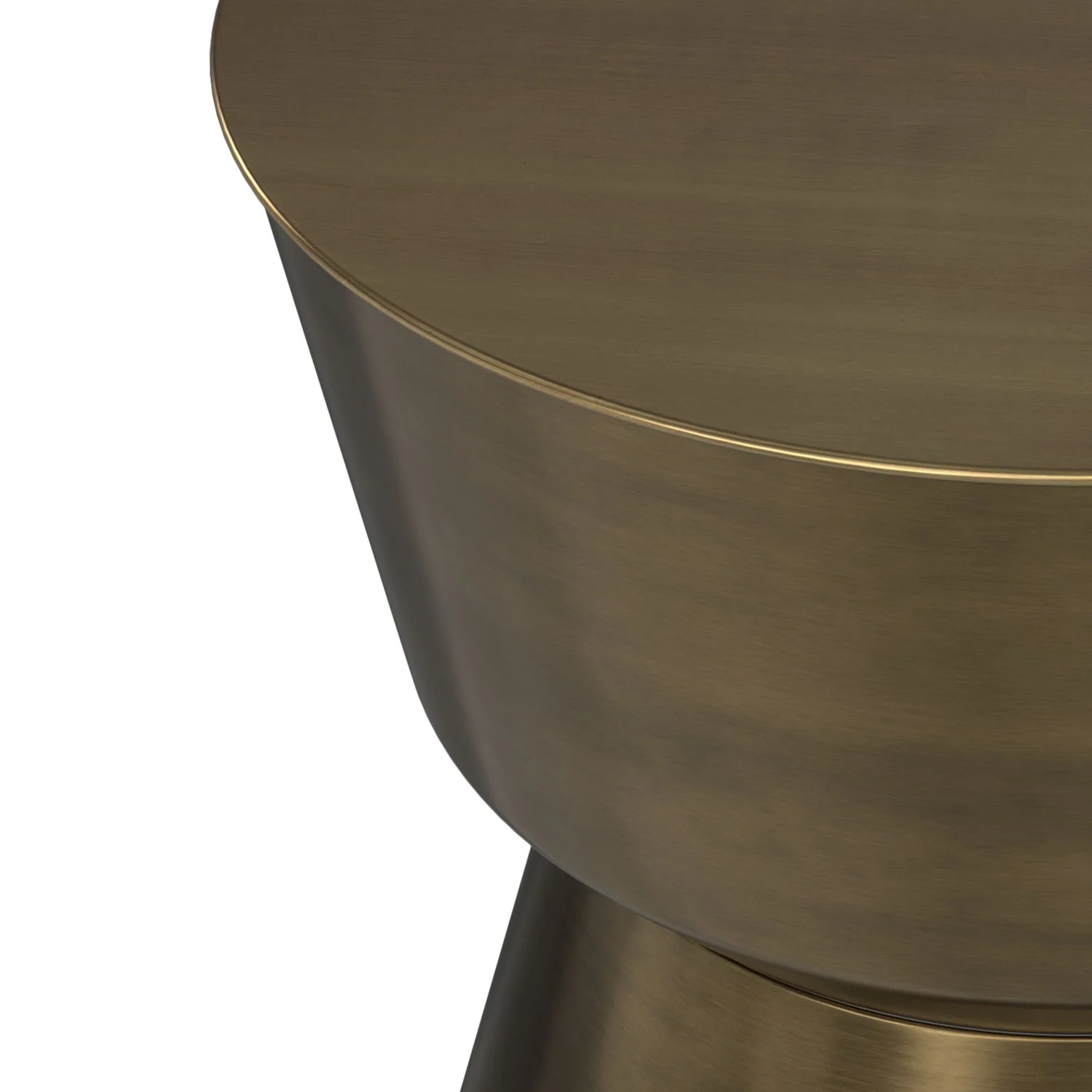 Allegra - Side Table - Antique Brass - Image 2