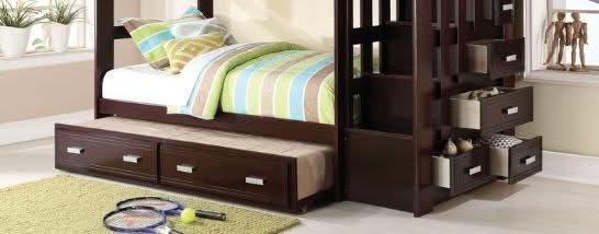 Allentown - Twin / Twin Bunk Bed With Trundle Storage - Espresso - Image 3