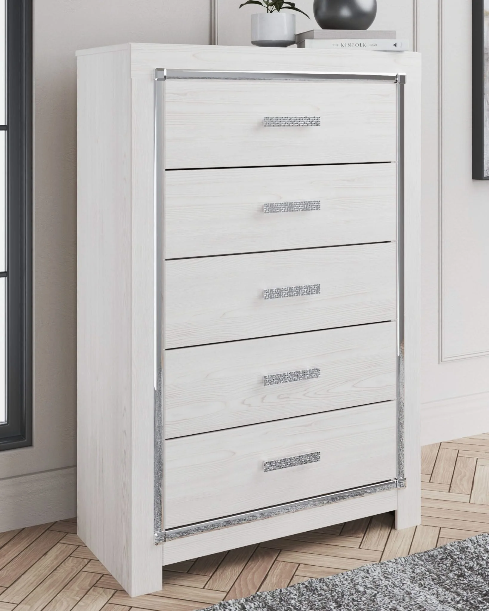 Altyra - Panel Bookcase Bedroom Set - Image 4