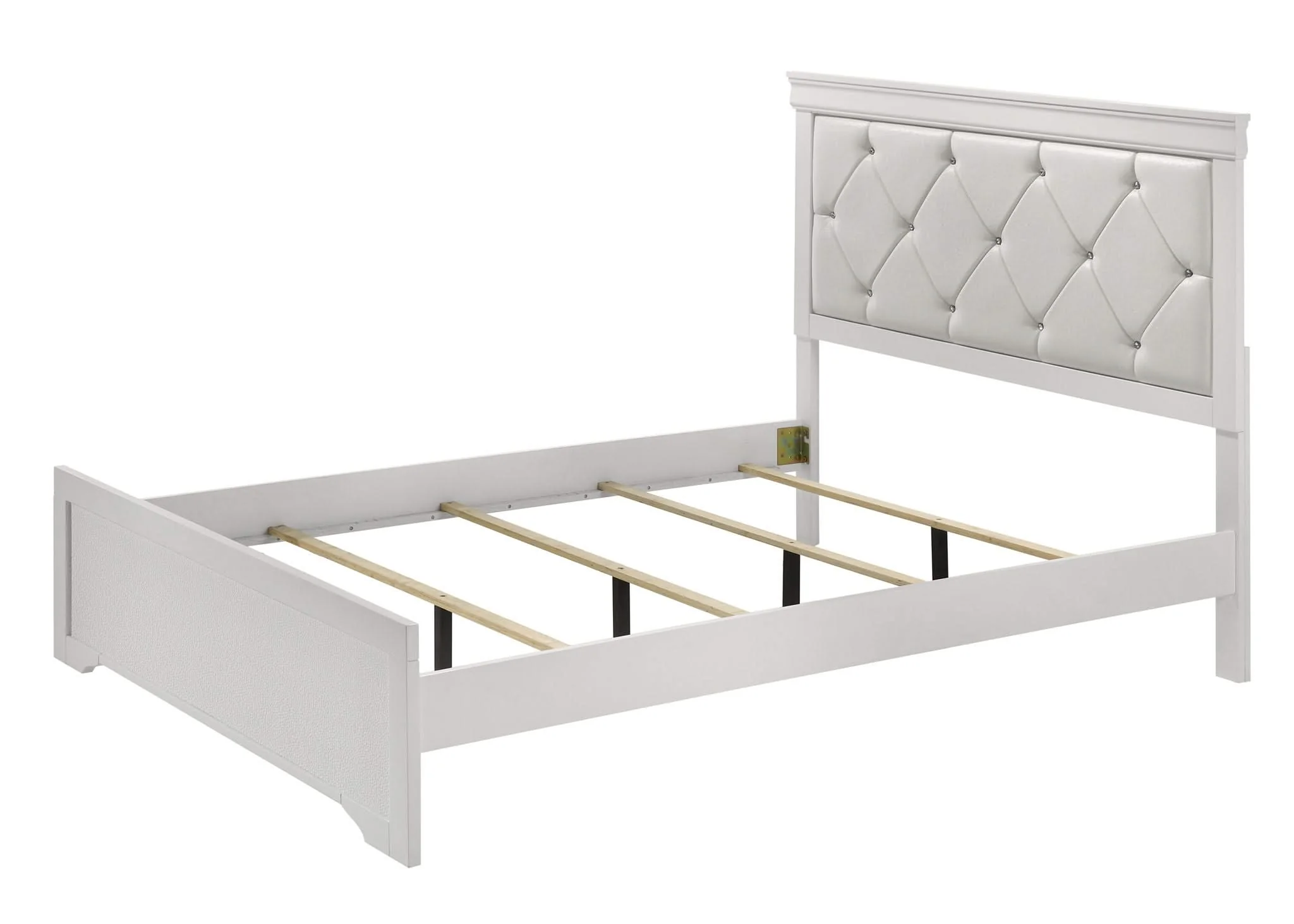 Amalia - Full 4 Piece Bedroom Set - White - Image 4