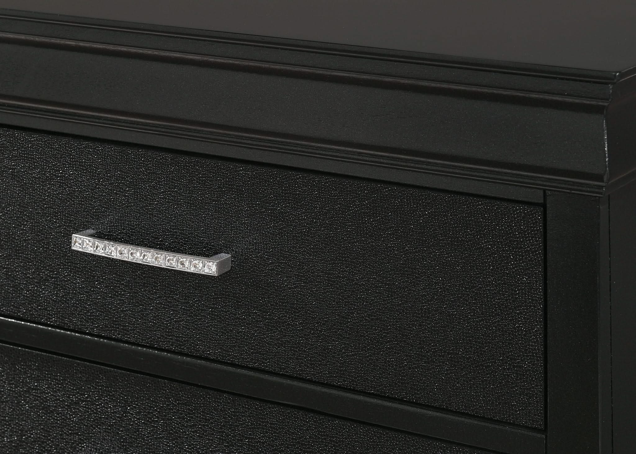 Amalia - Nightstand - Black - Image 4