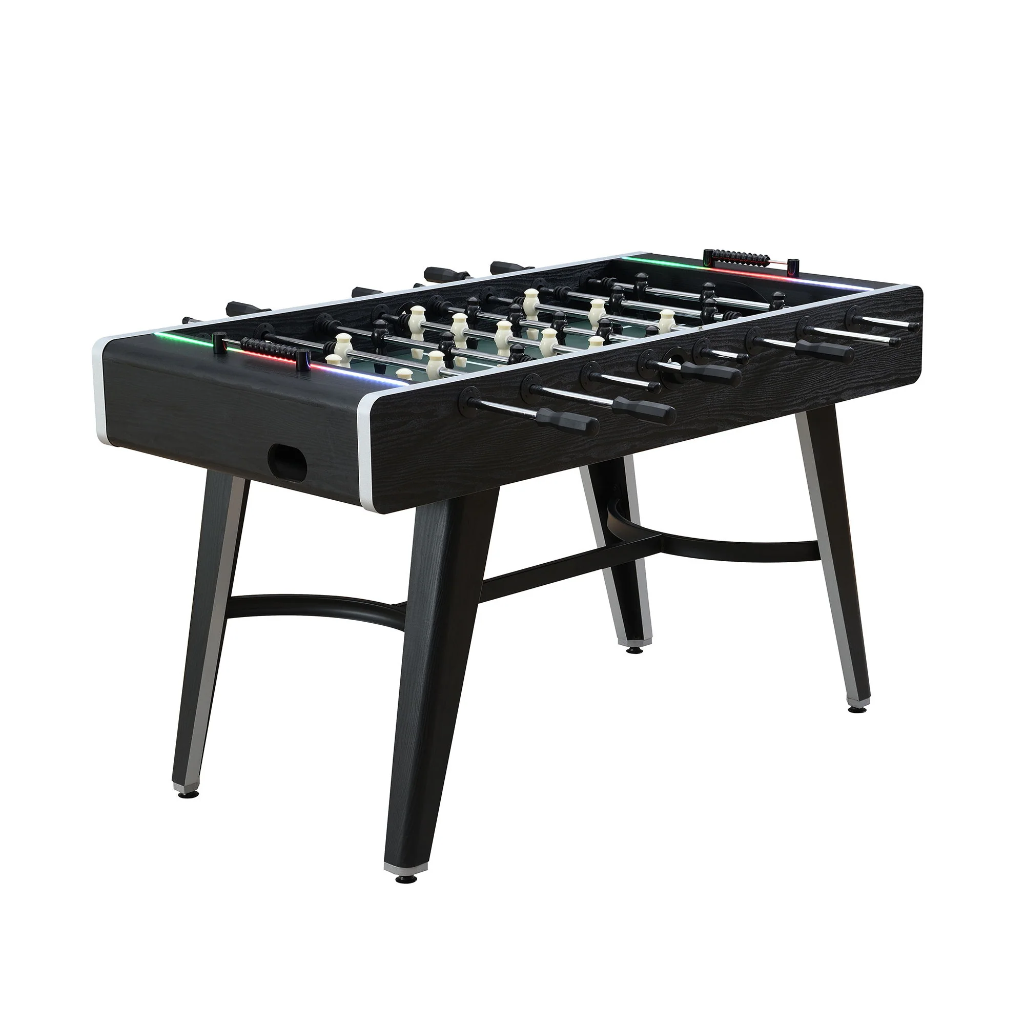 Amaya - Indoor Foosball With LED - Black - Image 3